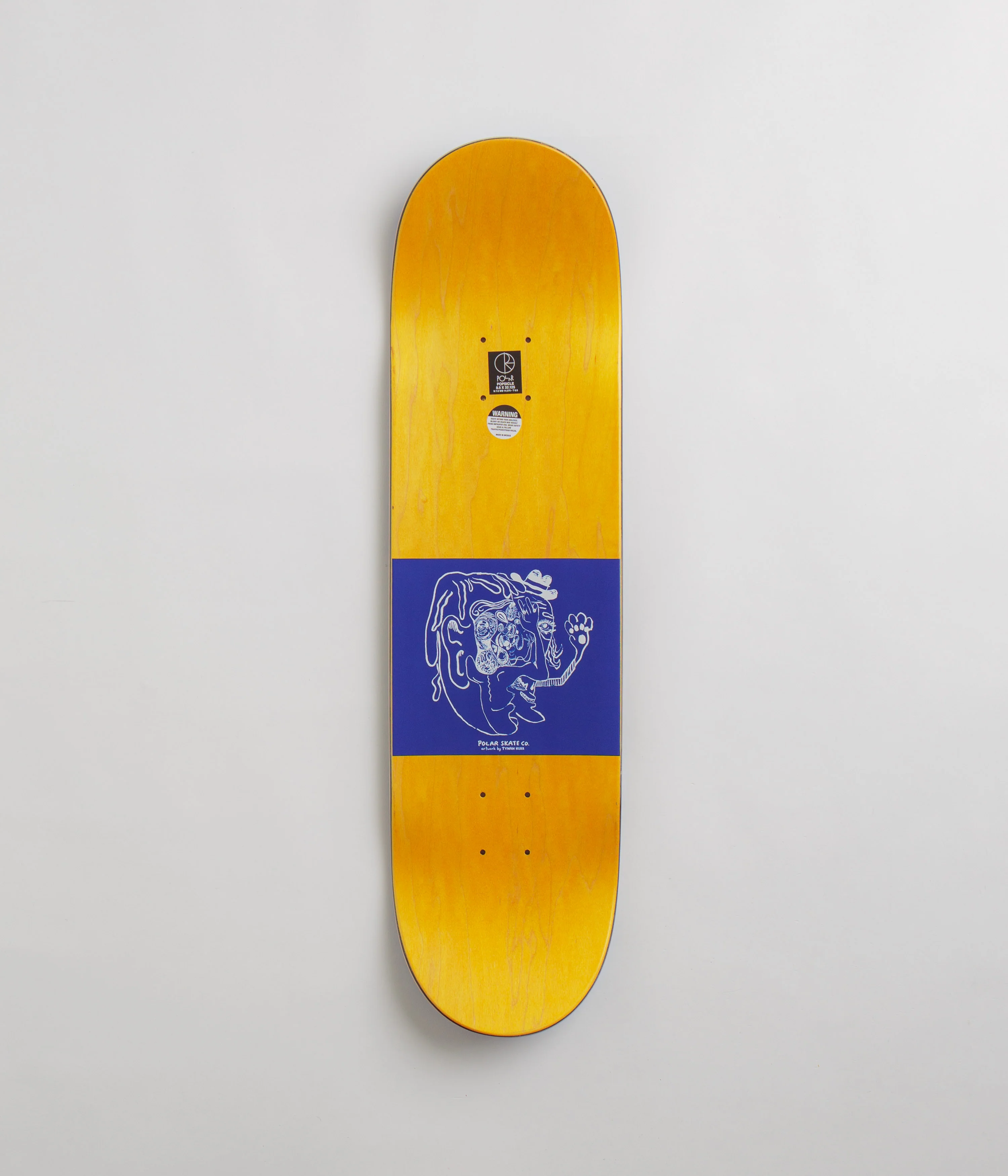 Polar Dane Brady Pigeons Deck - Purple - 8.5" - Image 2