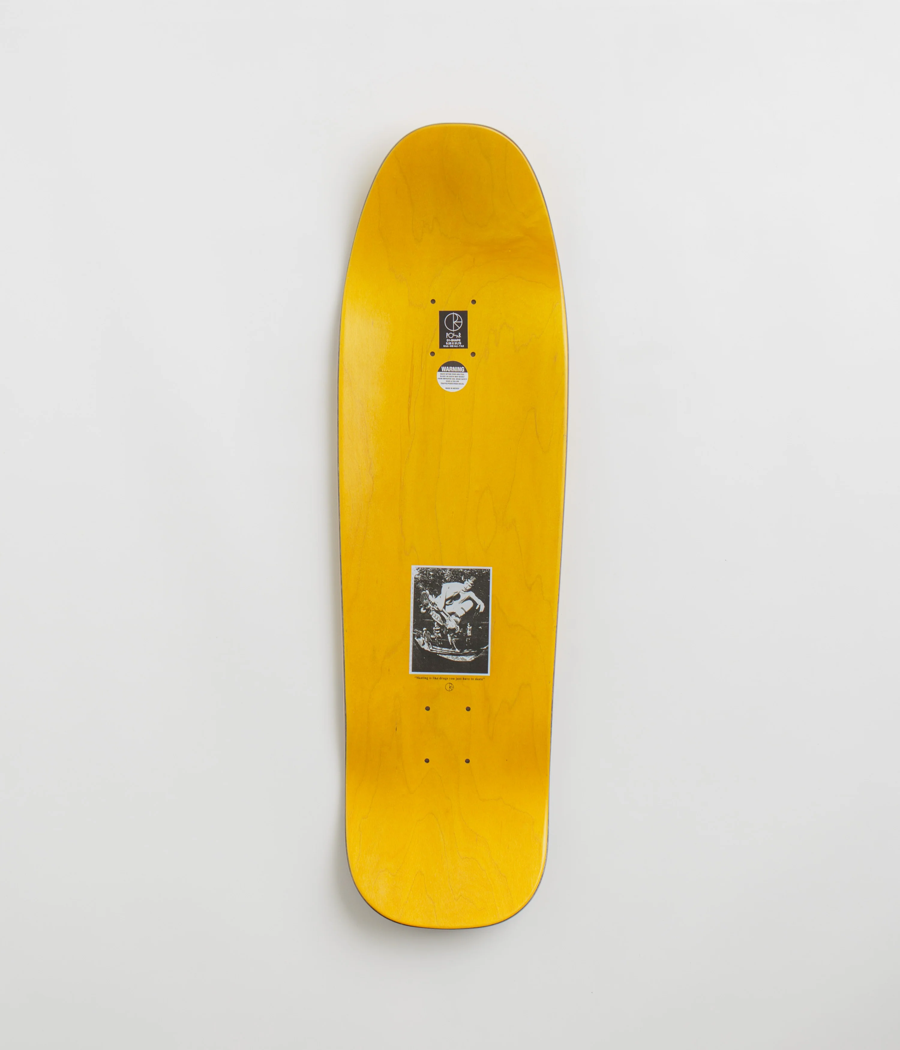 Polar David Stenstrom Tape and Panther Veneer D1 Shape Wheel Well Deck - 9.75" - Image 2