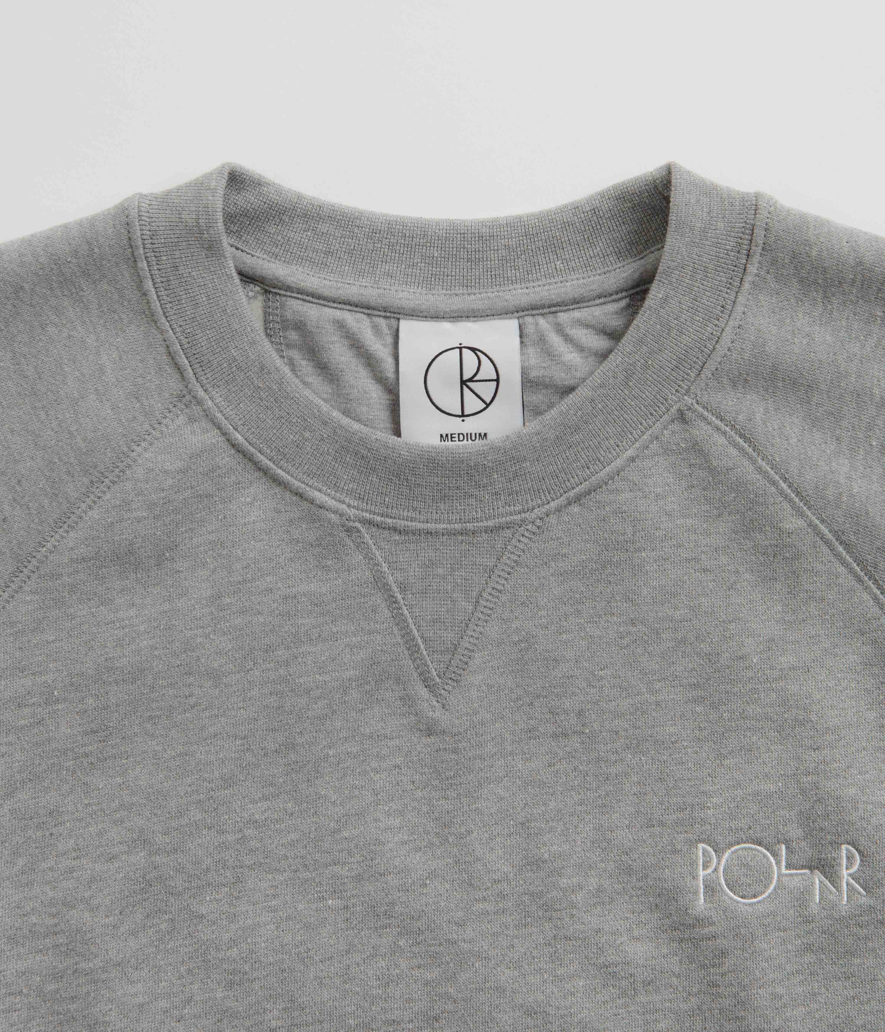 Polar Default Crewneck Sweatshirt - Heather Grey - Image 4