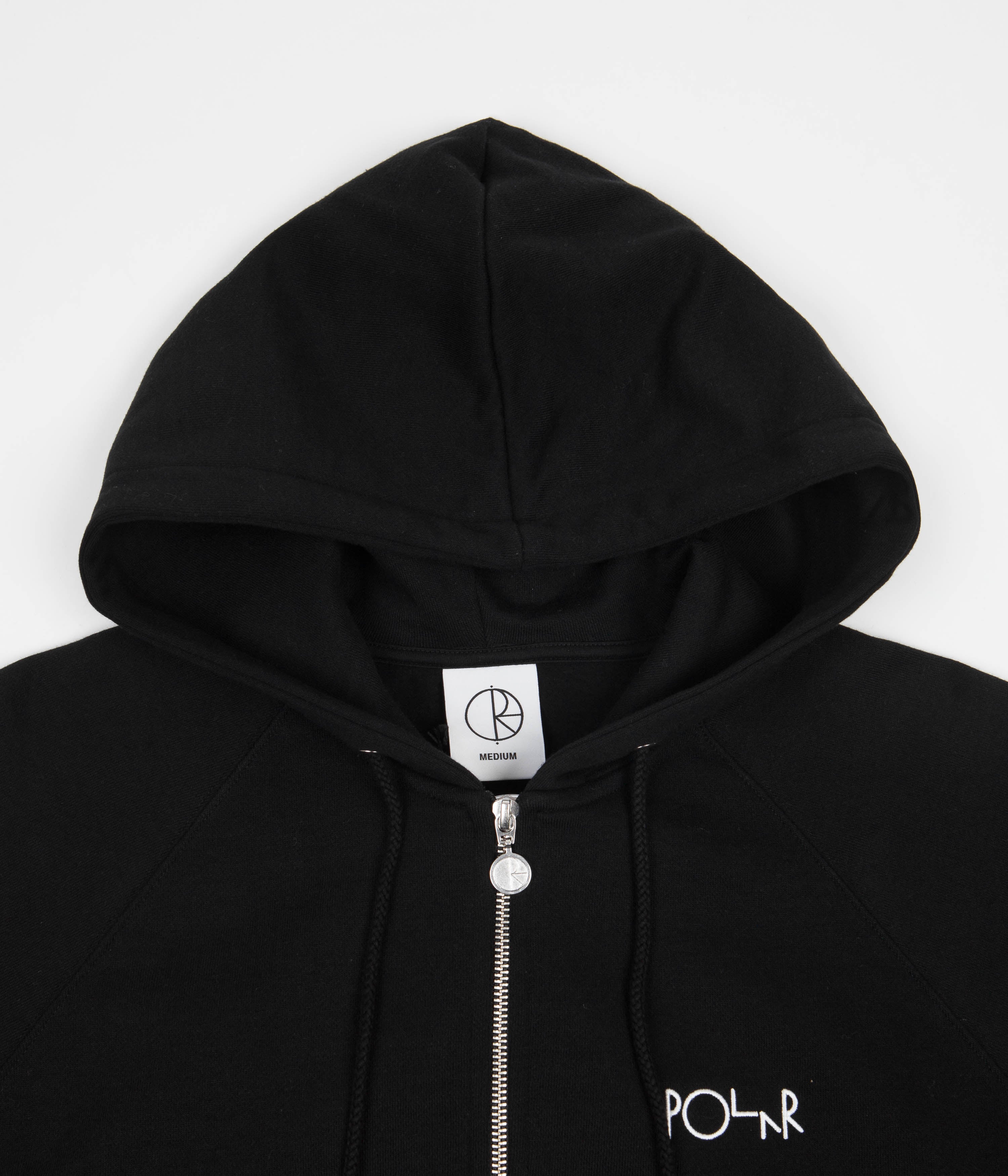 Polar Default Zip Hoodie - Black - Image 5
