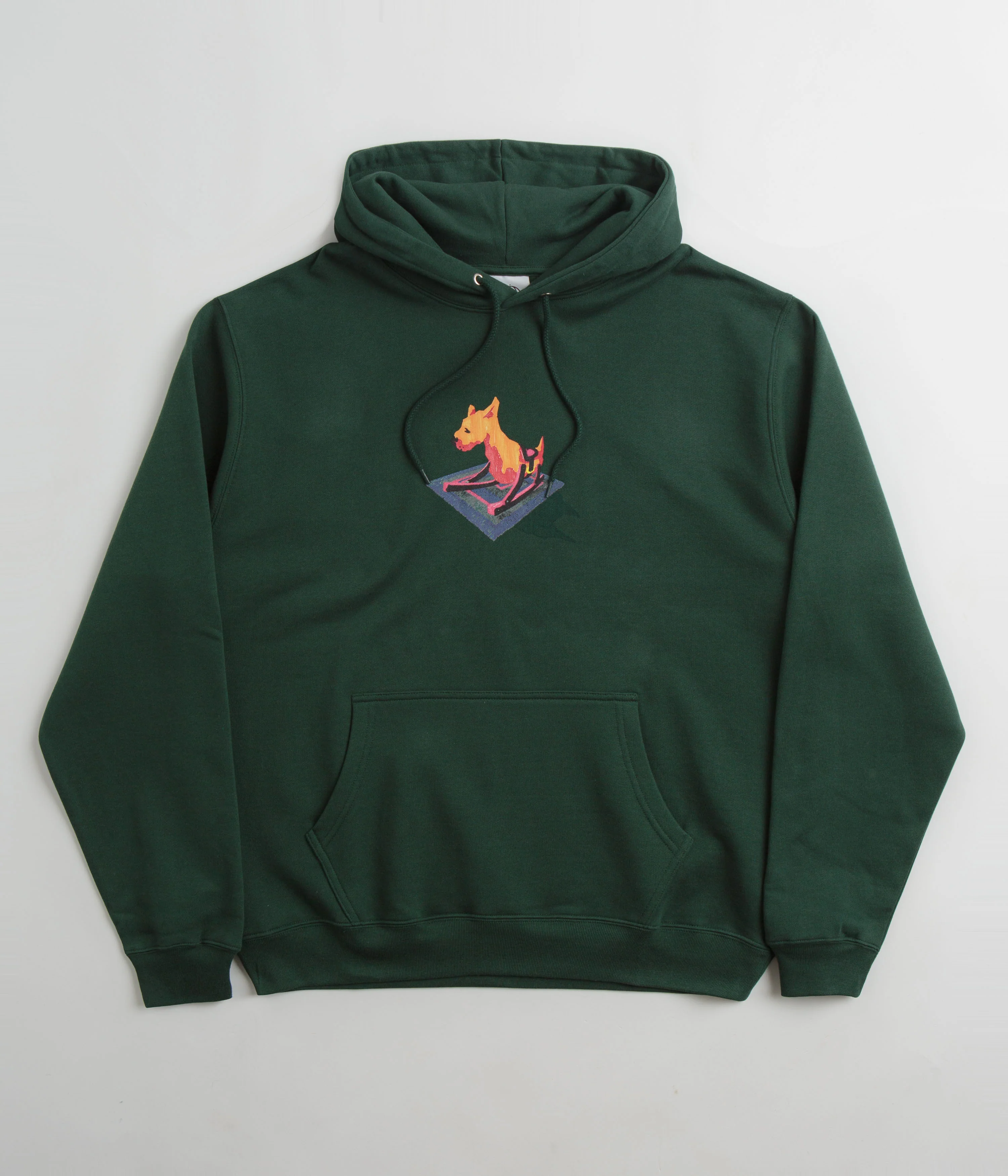 Polar Dog Dave Hoodie - Dark Green