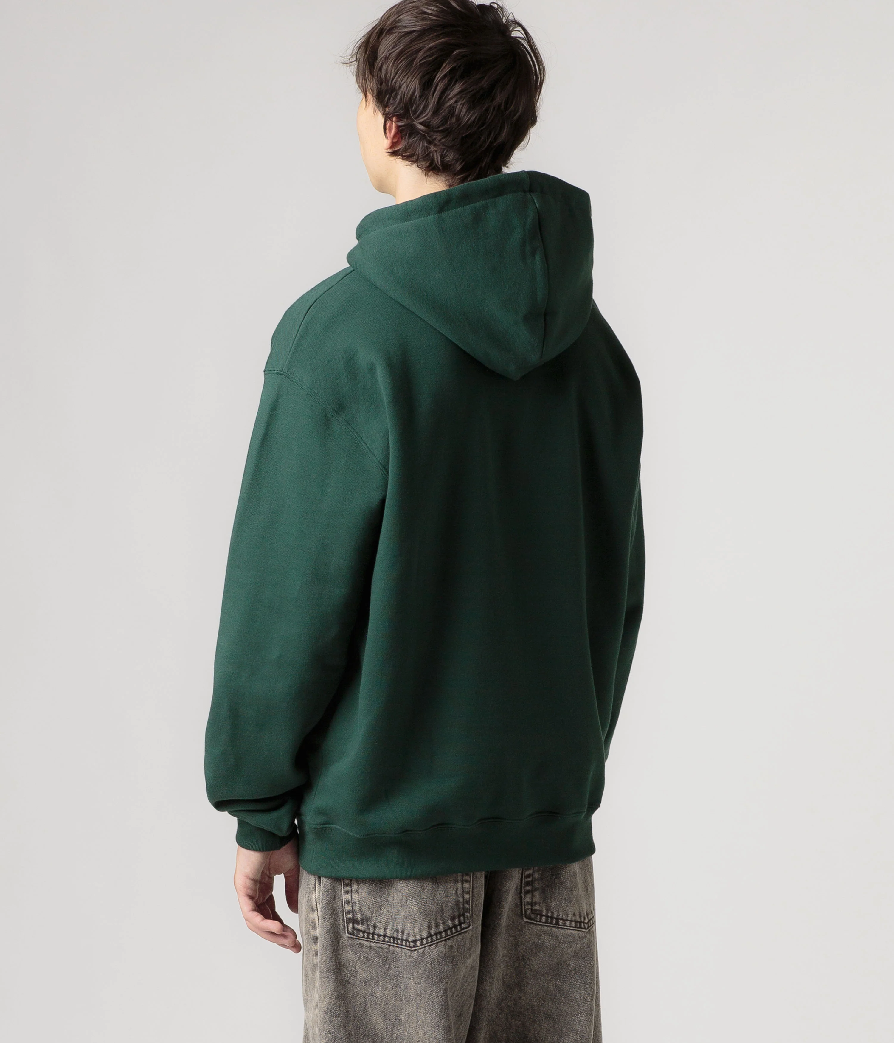Polar Dog Dave Hoodie - Dark Green - Image 7
