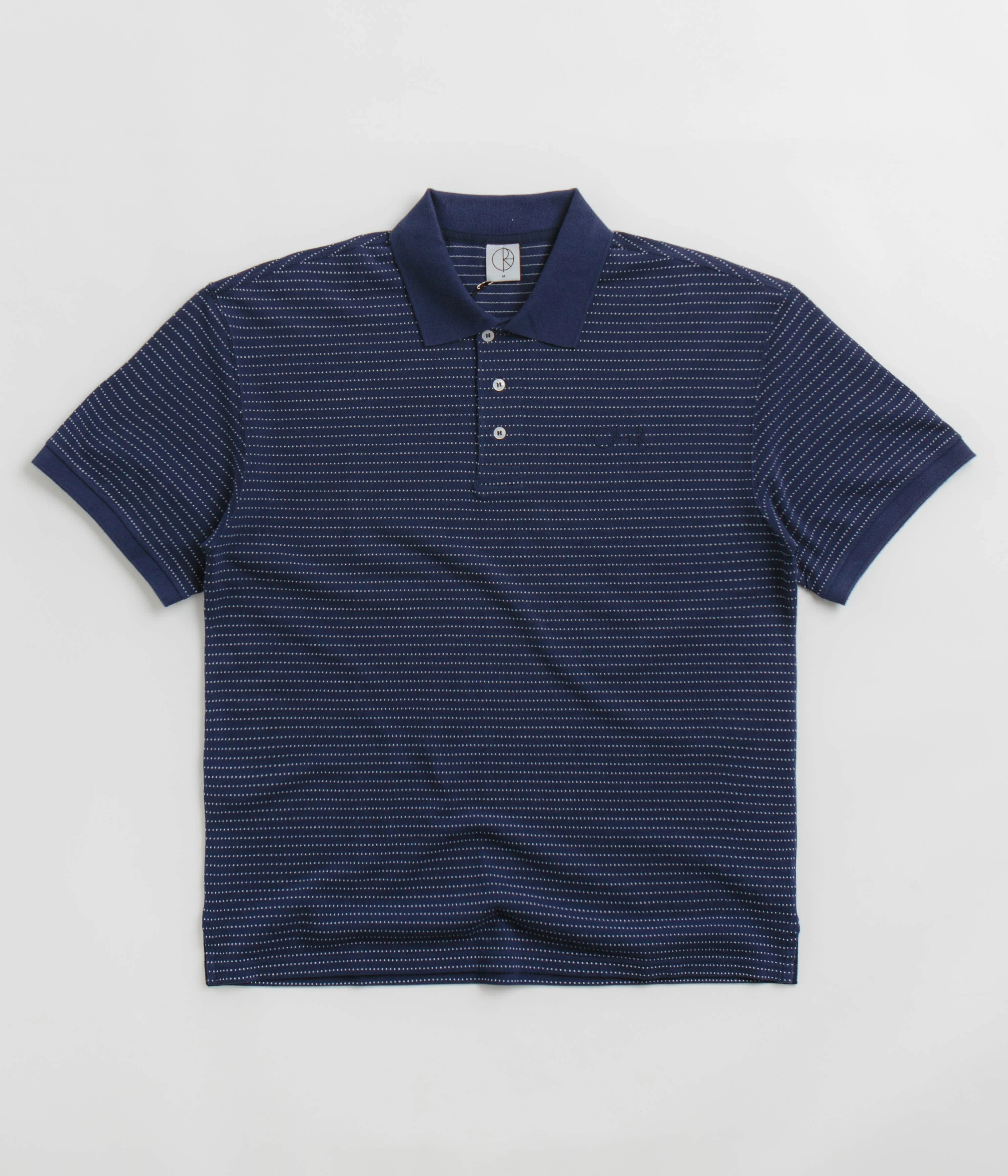 Polar Dots Surf Polo Shirt - Dark Blue