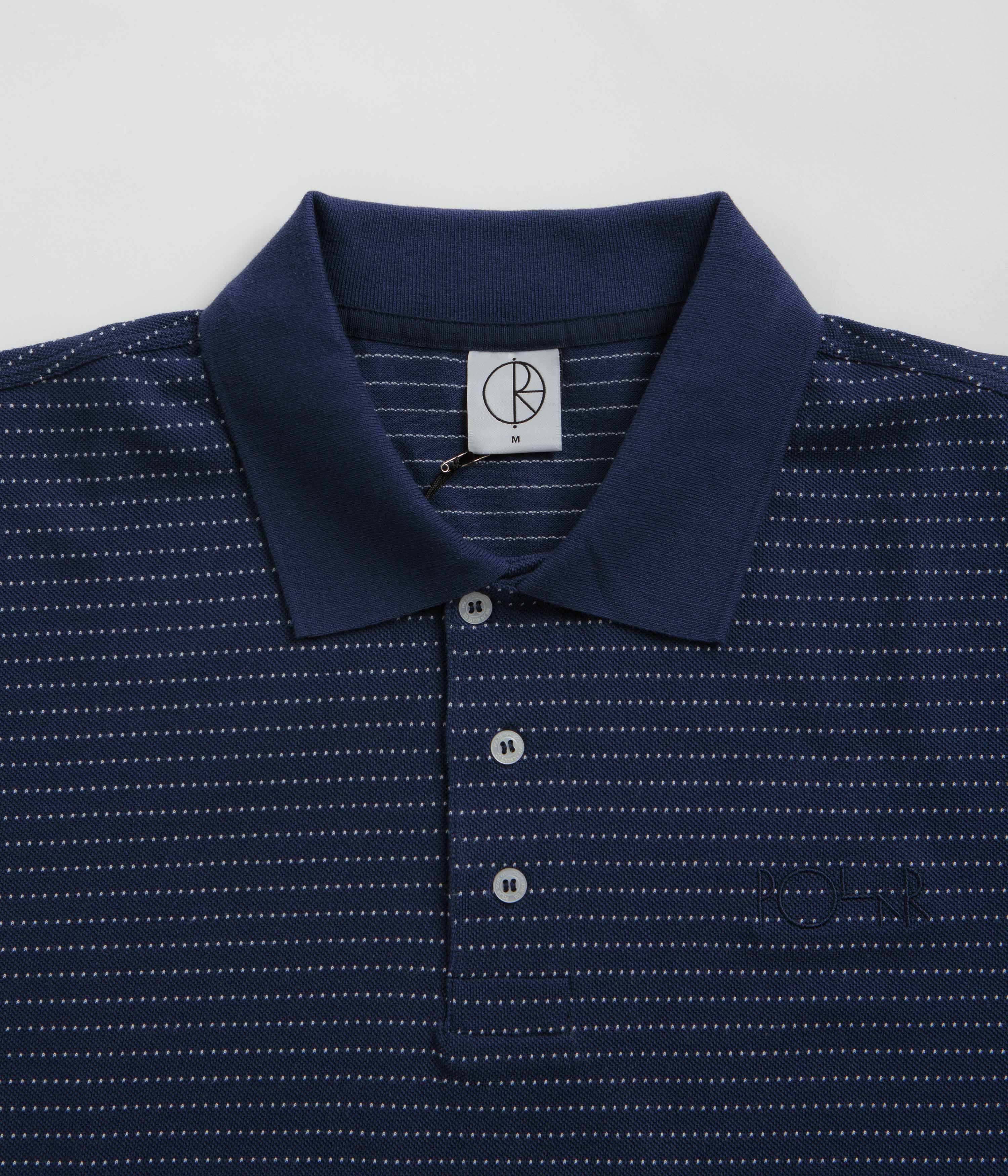 Polar Dots Surf Polo Shirt - Dark Blue - Image 3