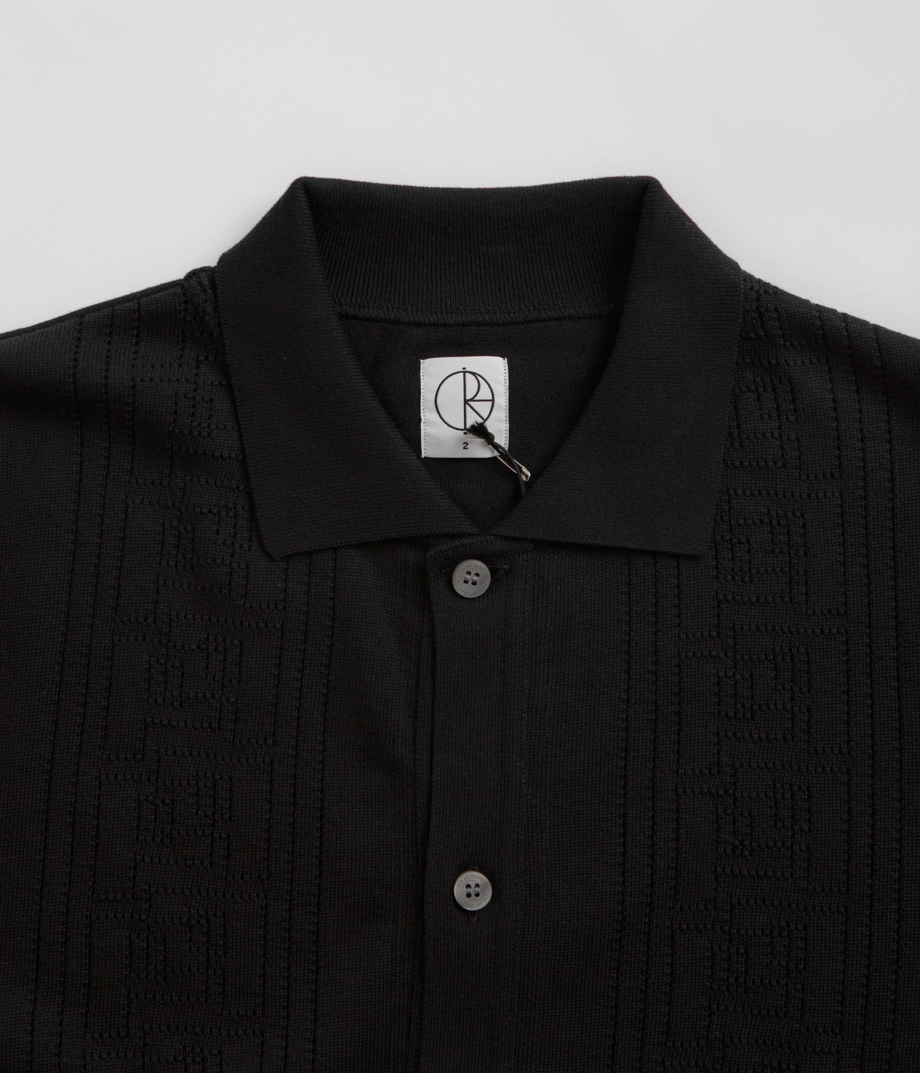 Polar Double P Miles Cardigan - Black - Image 3