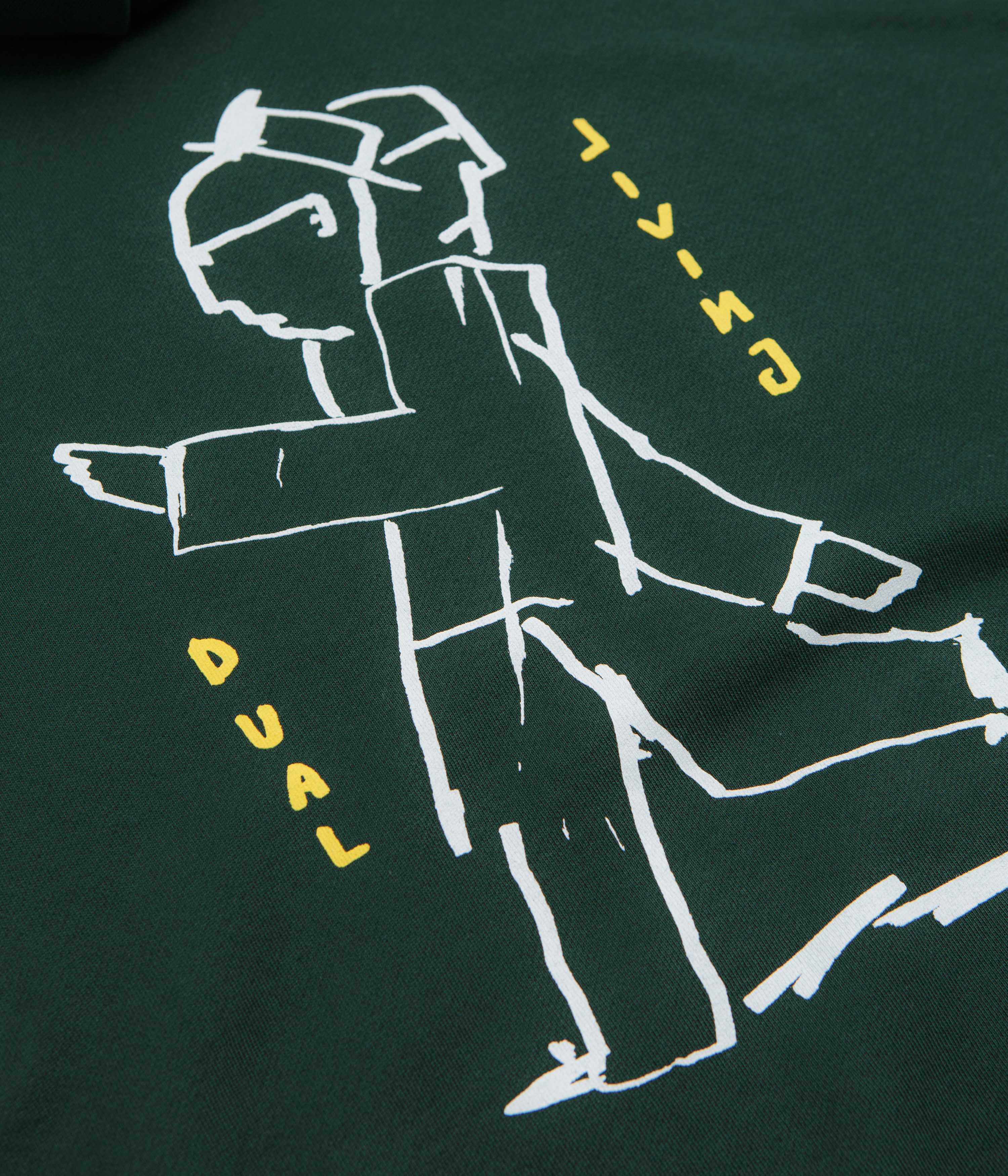 Polar Dual Living Dave Hoodie - Dark Green - Image 4