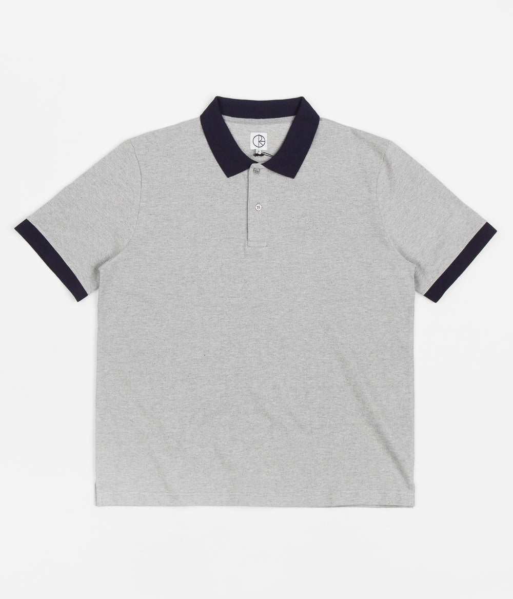 Polar Duo Polo Shirt - Heather Grey