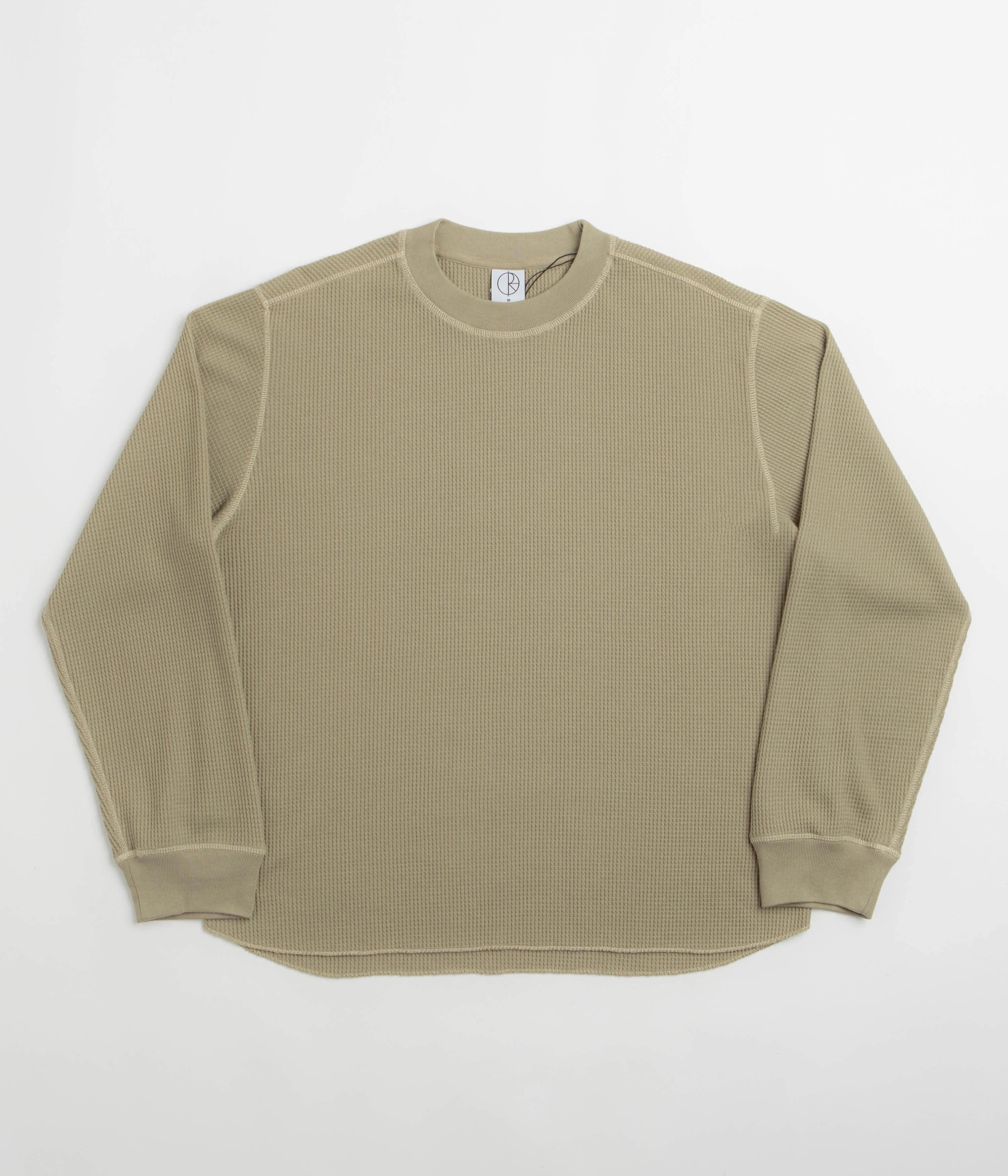Polar Dylan Long Sleeve T-Shirt - Khaki Green / Taupe