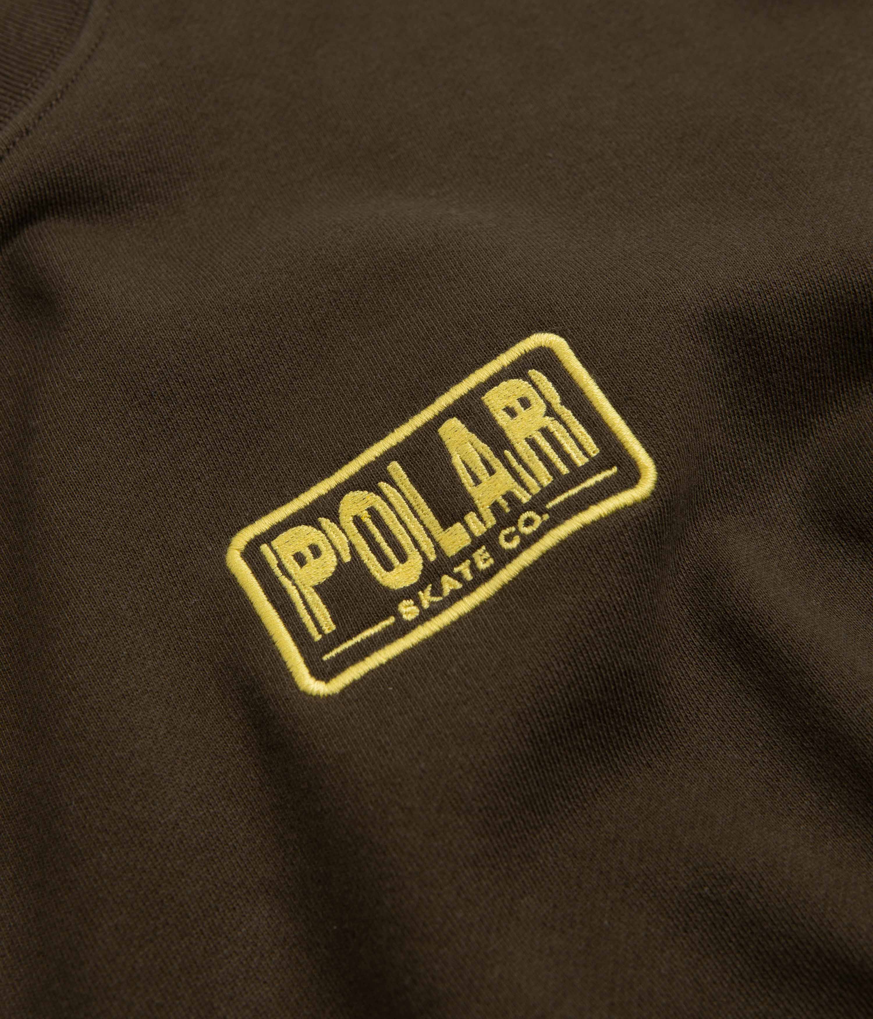 Polar Earthquake Dave Crewneck Sweatshirt - Brown - Image 3