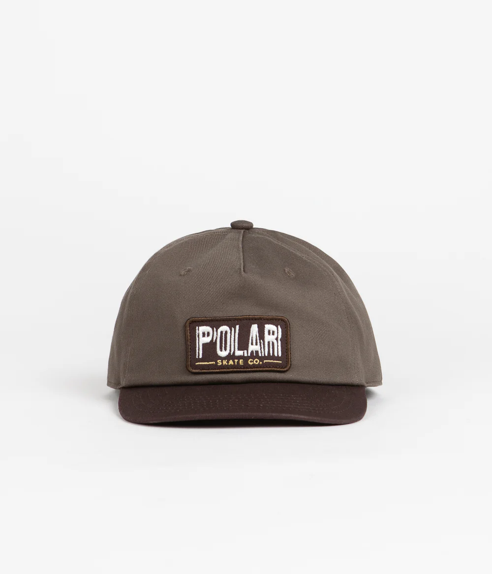 Polar Earthquake Patch Cap - Brown - Image 2