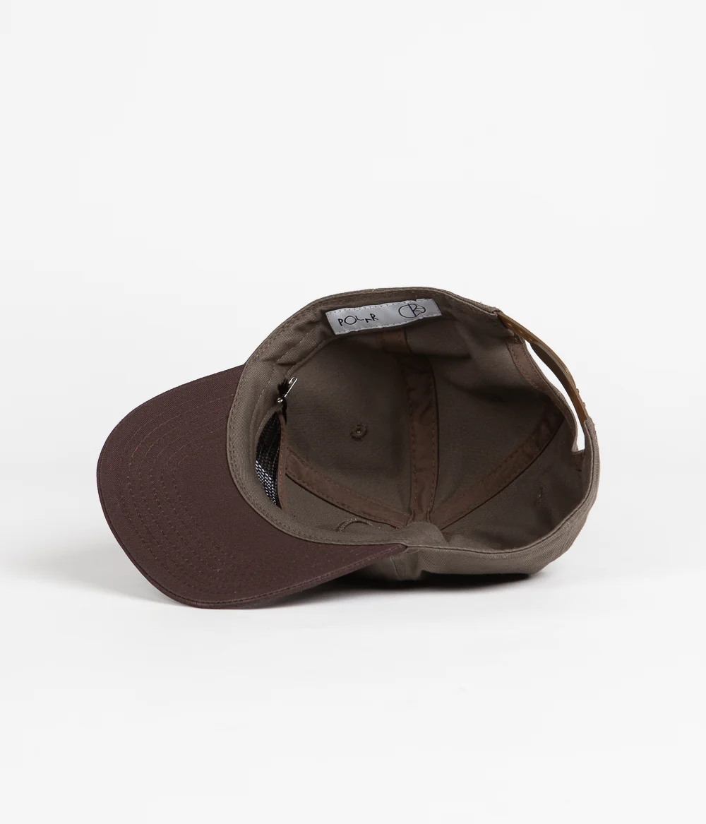 Polar Earthquake Patch Cap - Brown - Image 4