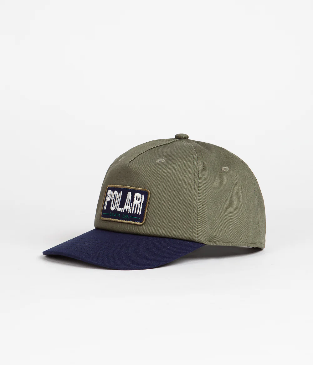 Polar Earthquake Patch Cap - Uniform Green