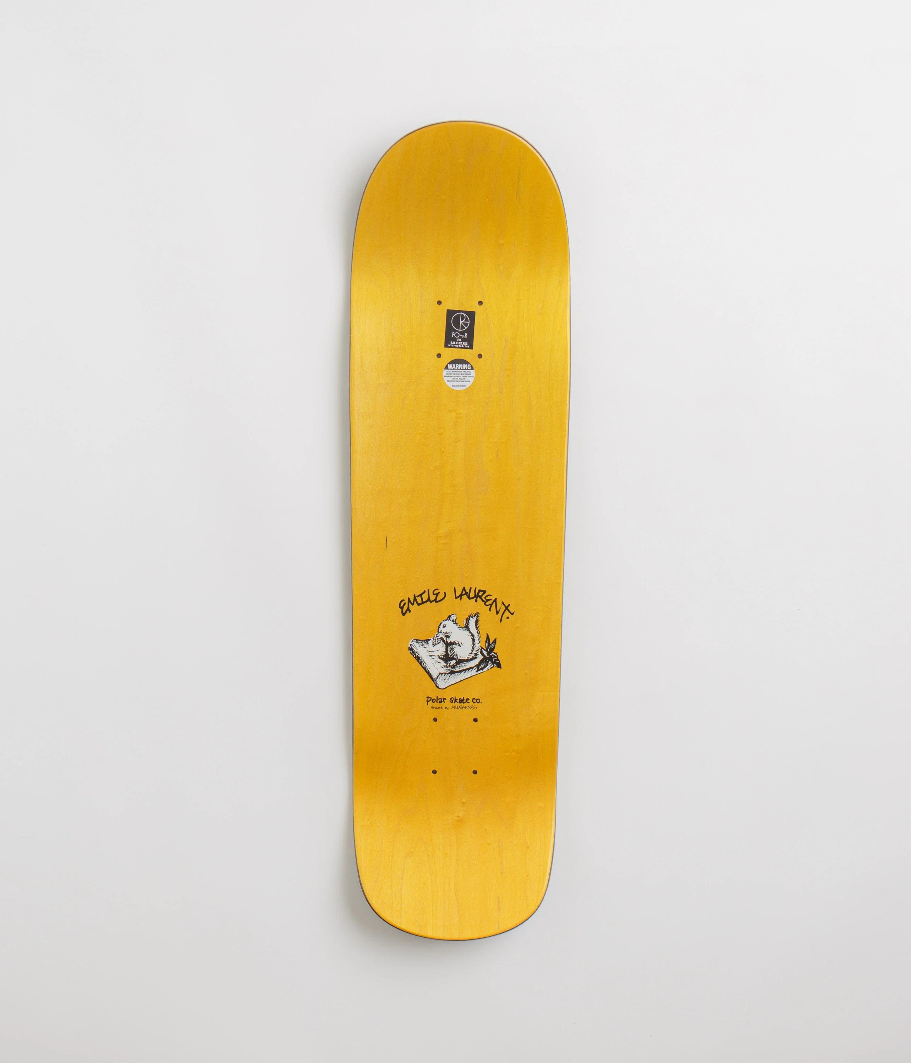 Polar Emile Laurent Burnside 2084 P8 Shape Deck - 8.8" - Image 2