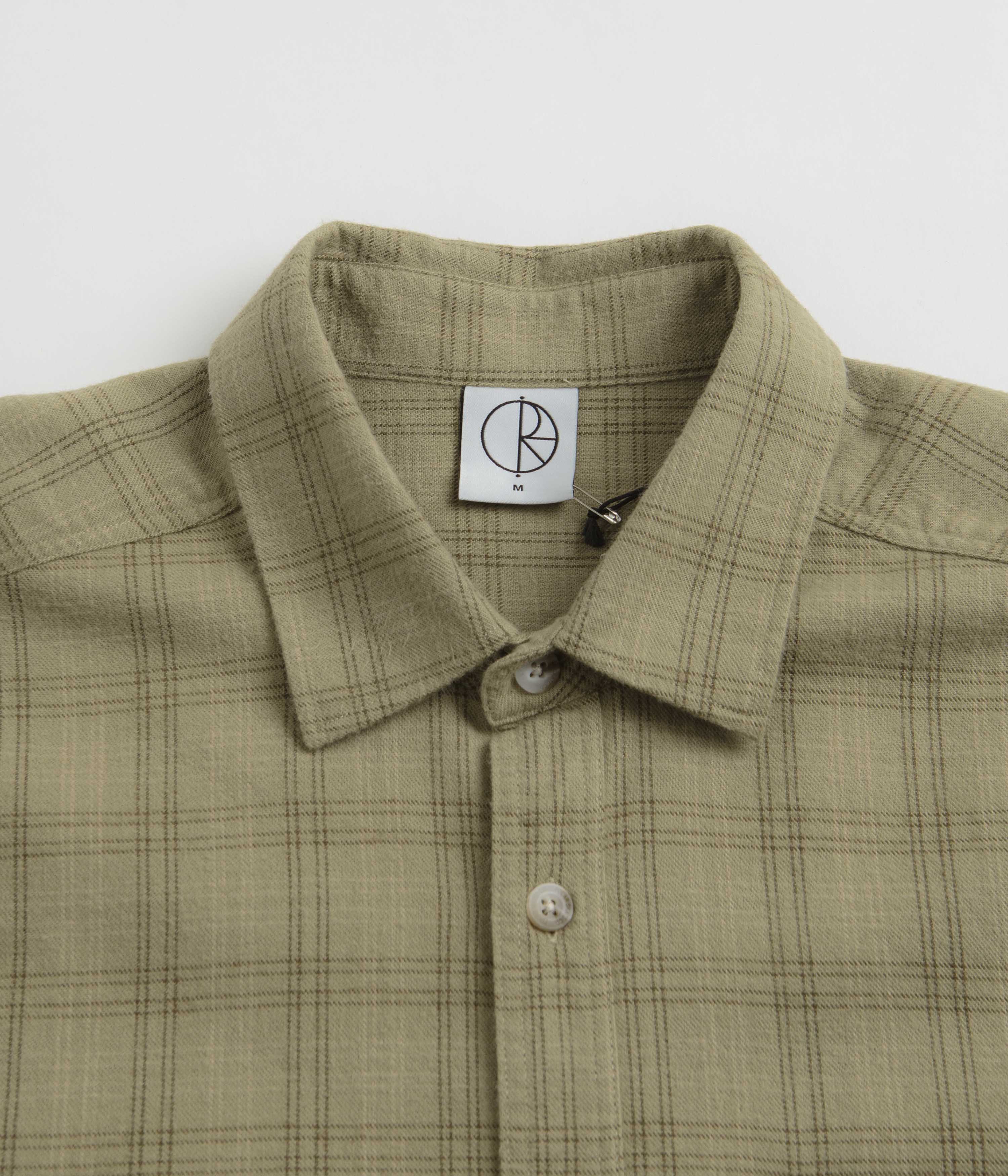 Polar Flannel Mitchell Shirt - Green / Beige - Image 2