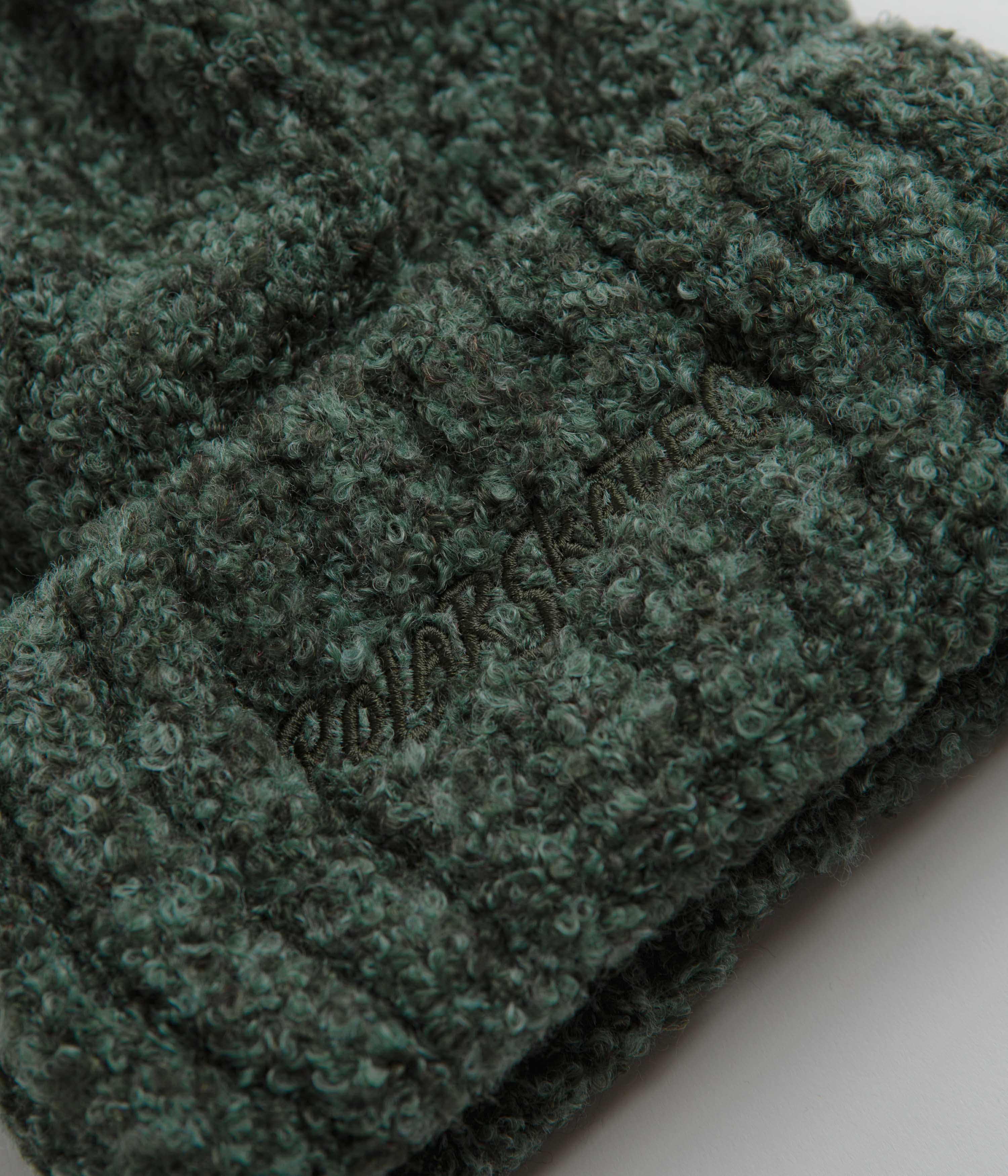 Polar Fluff Beanie - Grey Green - Image 2