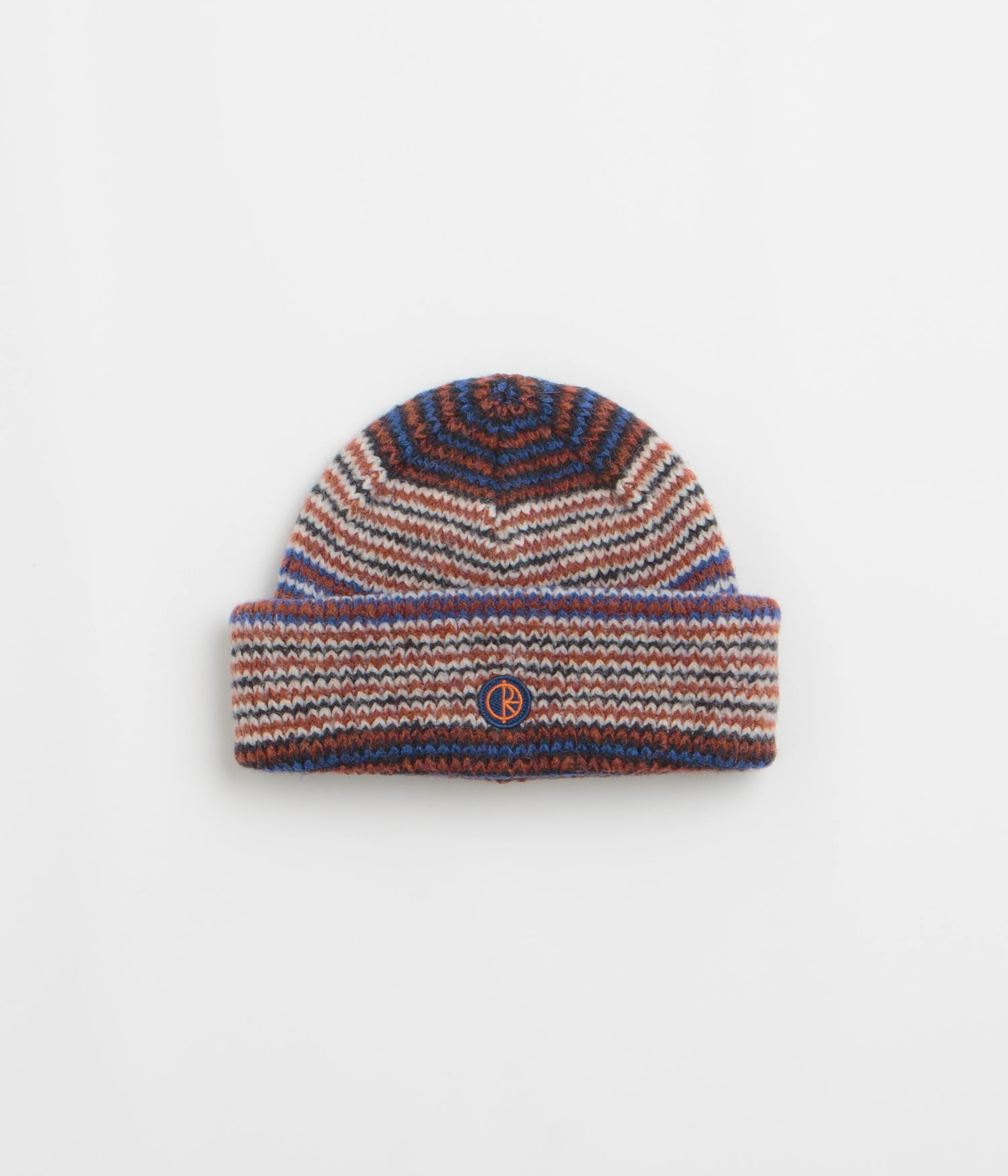 Polar George Beanie - Blue / Orange