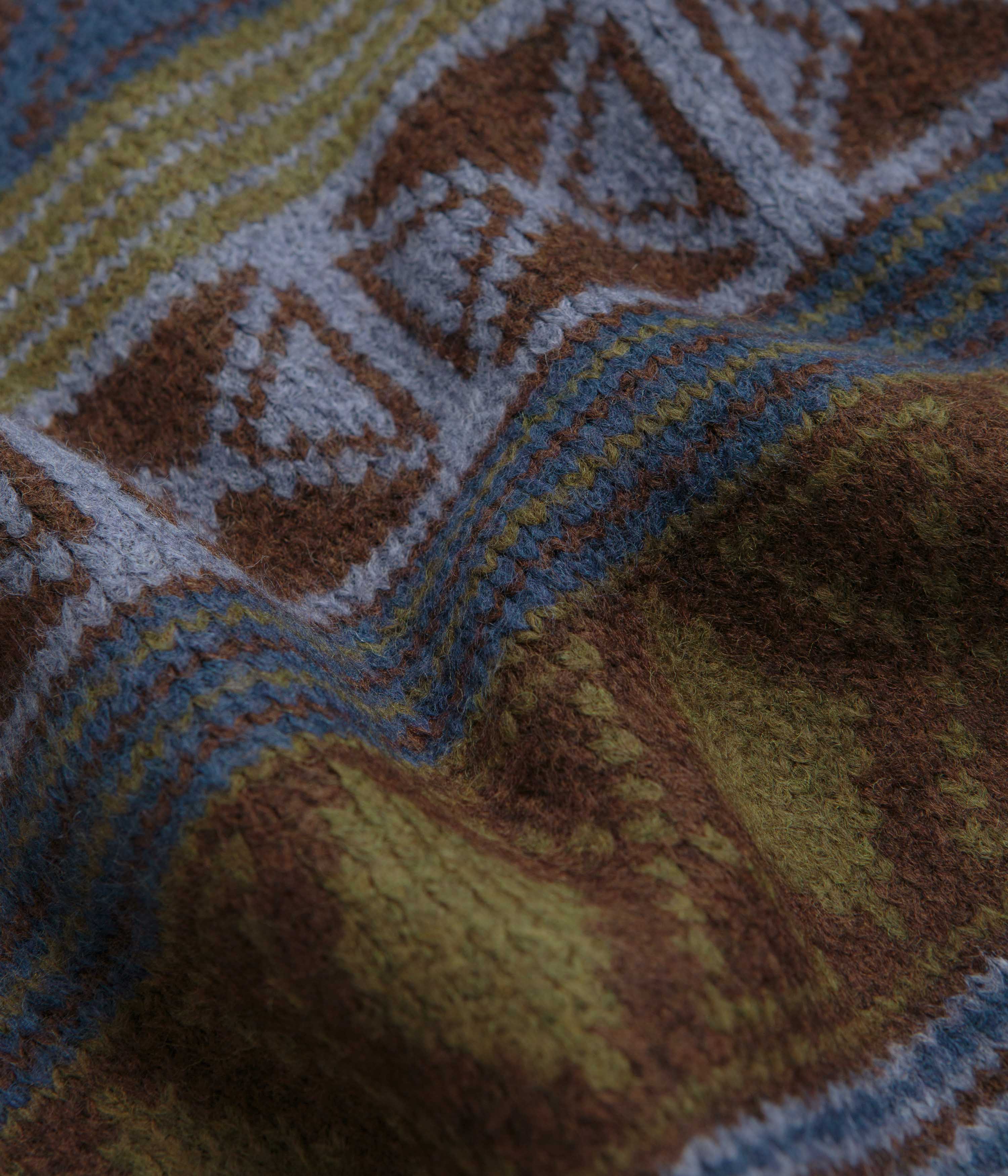 Polar George Sweatshirt - Blue Green Mix - Image 3