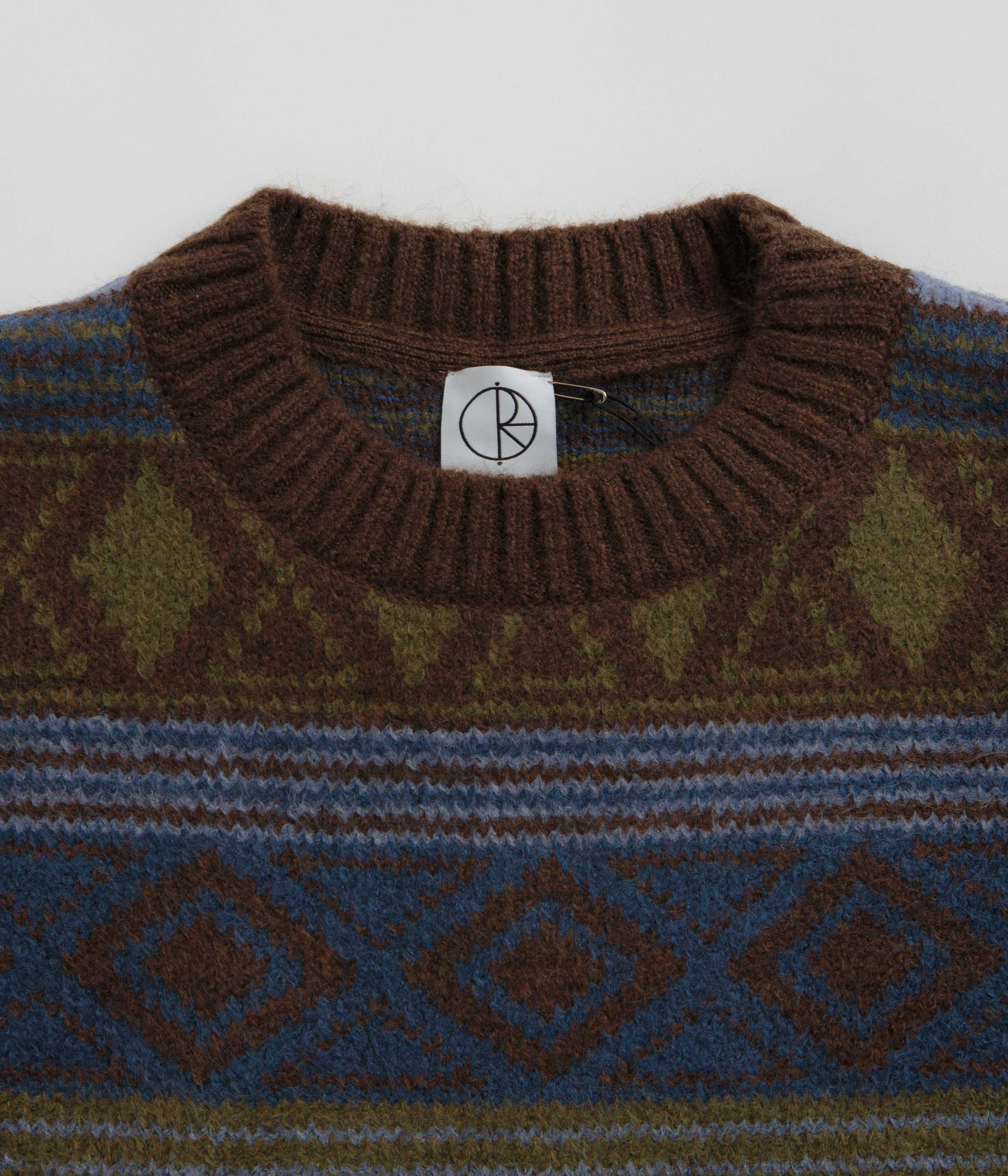 Polar George Sweatshirt - Blue Green Mix - Image 4
