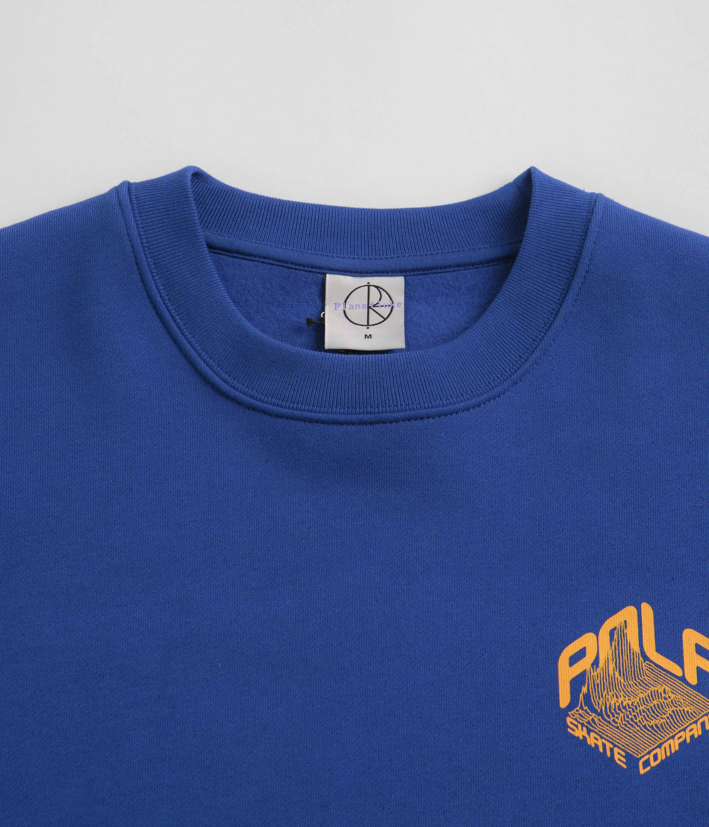 Polar Graph Dave Crewneck Sweatshirt - Egyptian Blue - Image 2