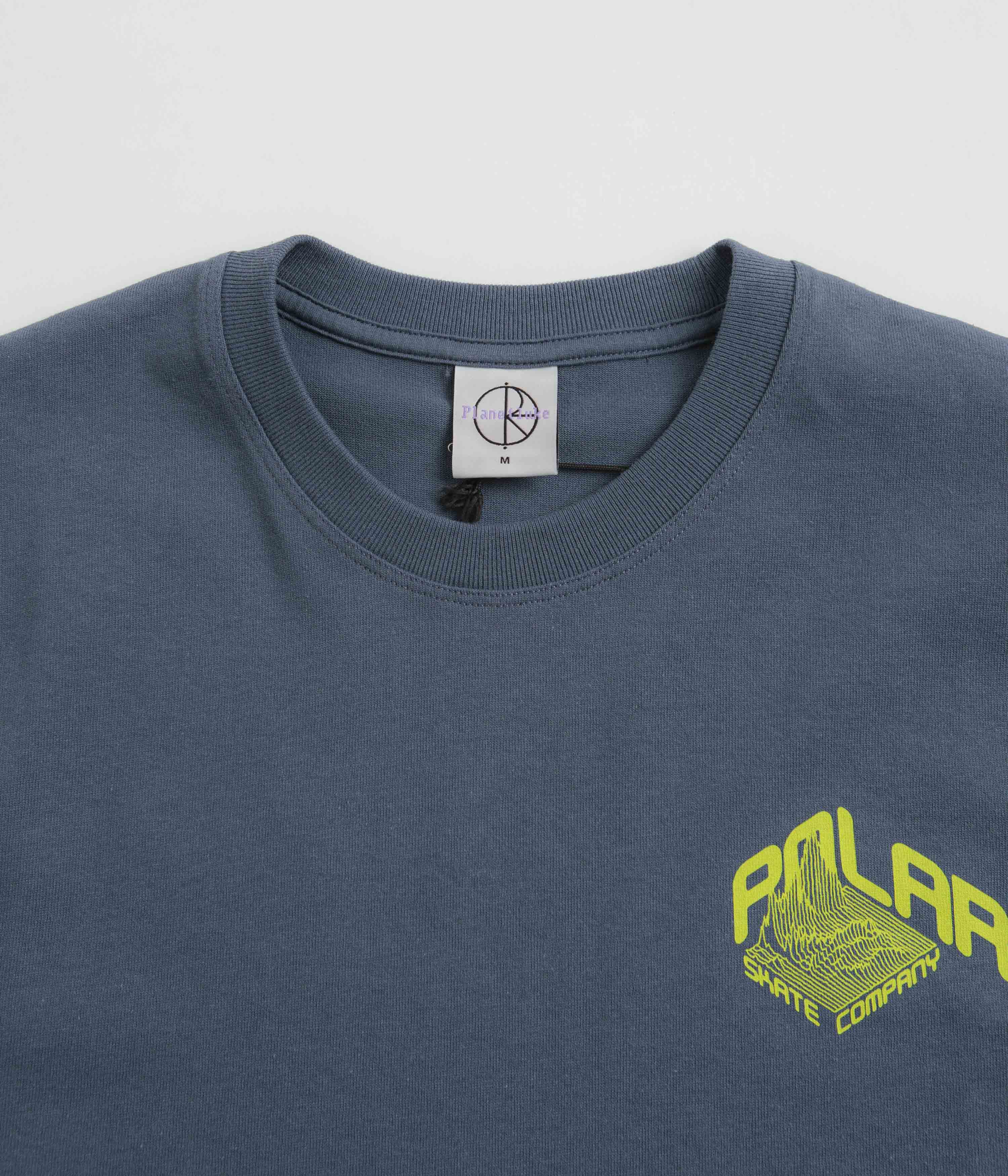 Polar Graph T-Shirt - Grey Blue - Image 2