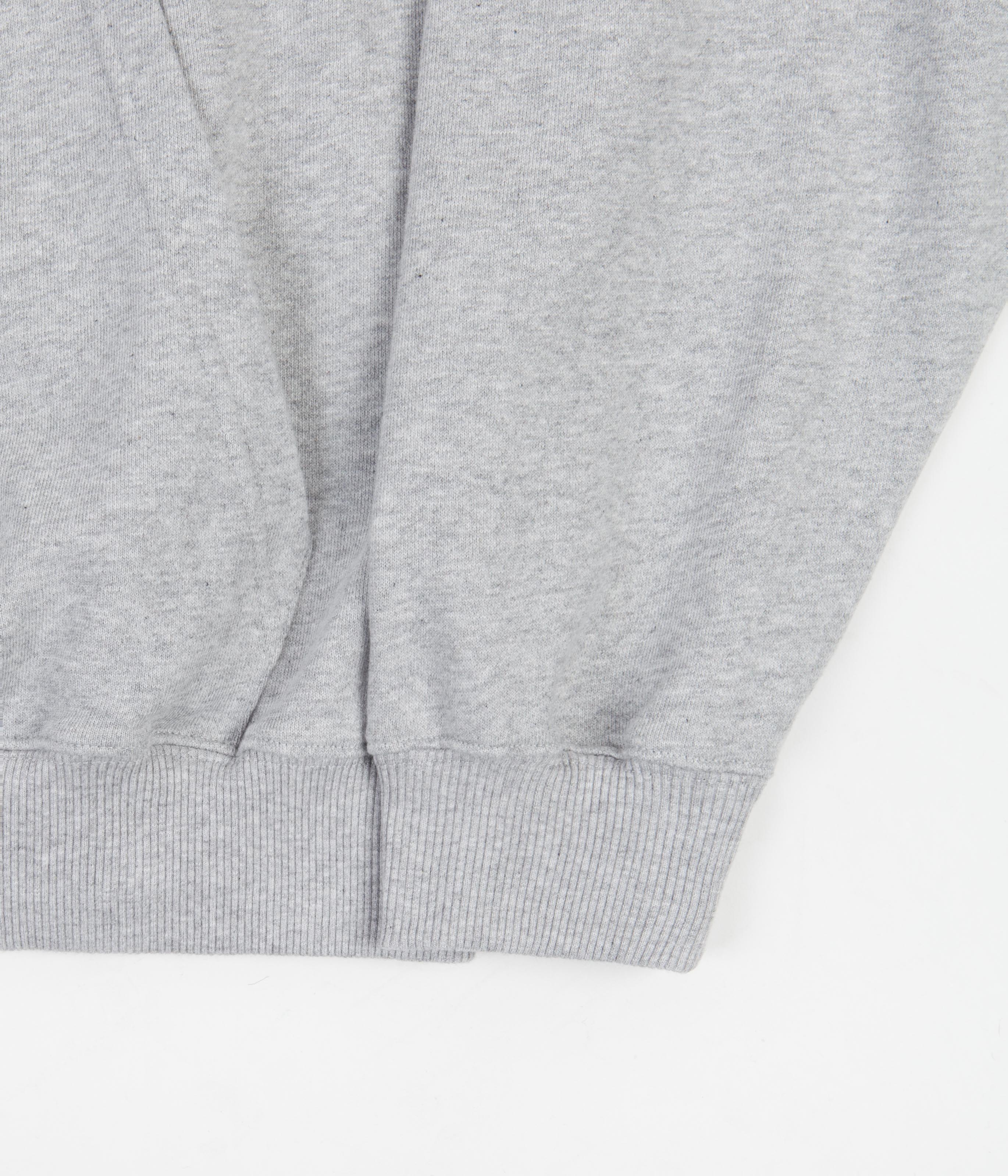 Polar Half Zip Hoodie - Sport Grey - Image 2