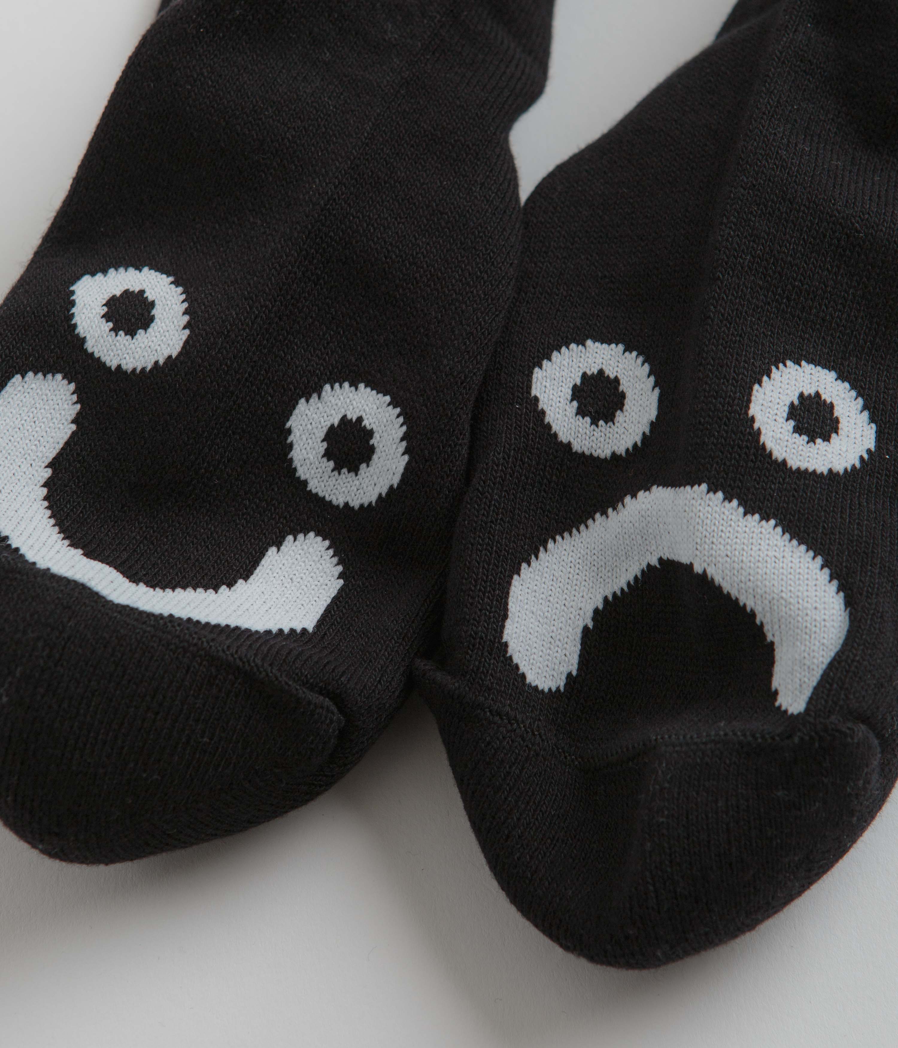 Polar Happy Sad Classic Socks - Black - Image 3
