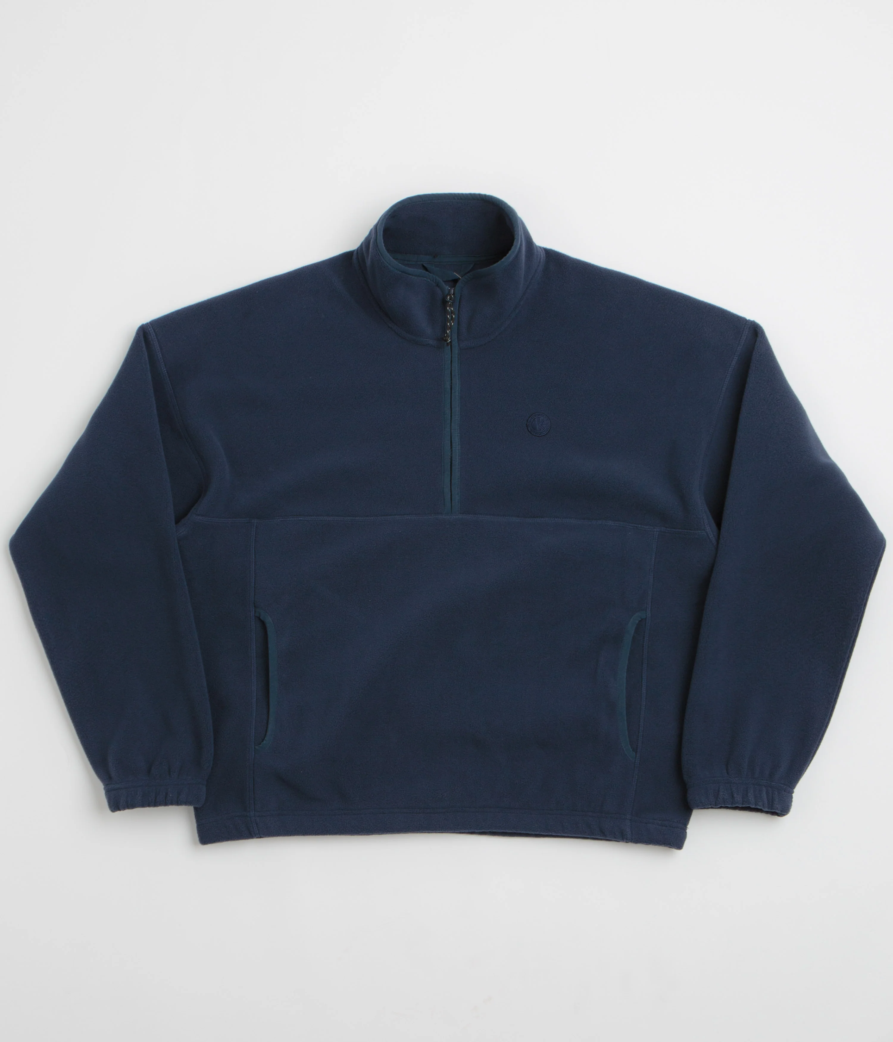 Polar Ivan Half Zip Sweatshirt - Grey Blue