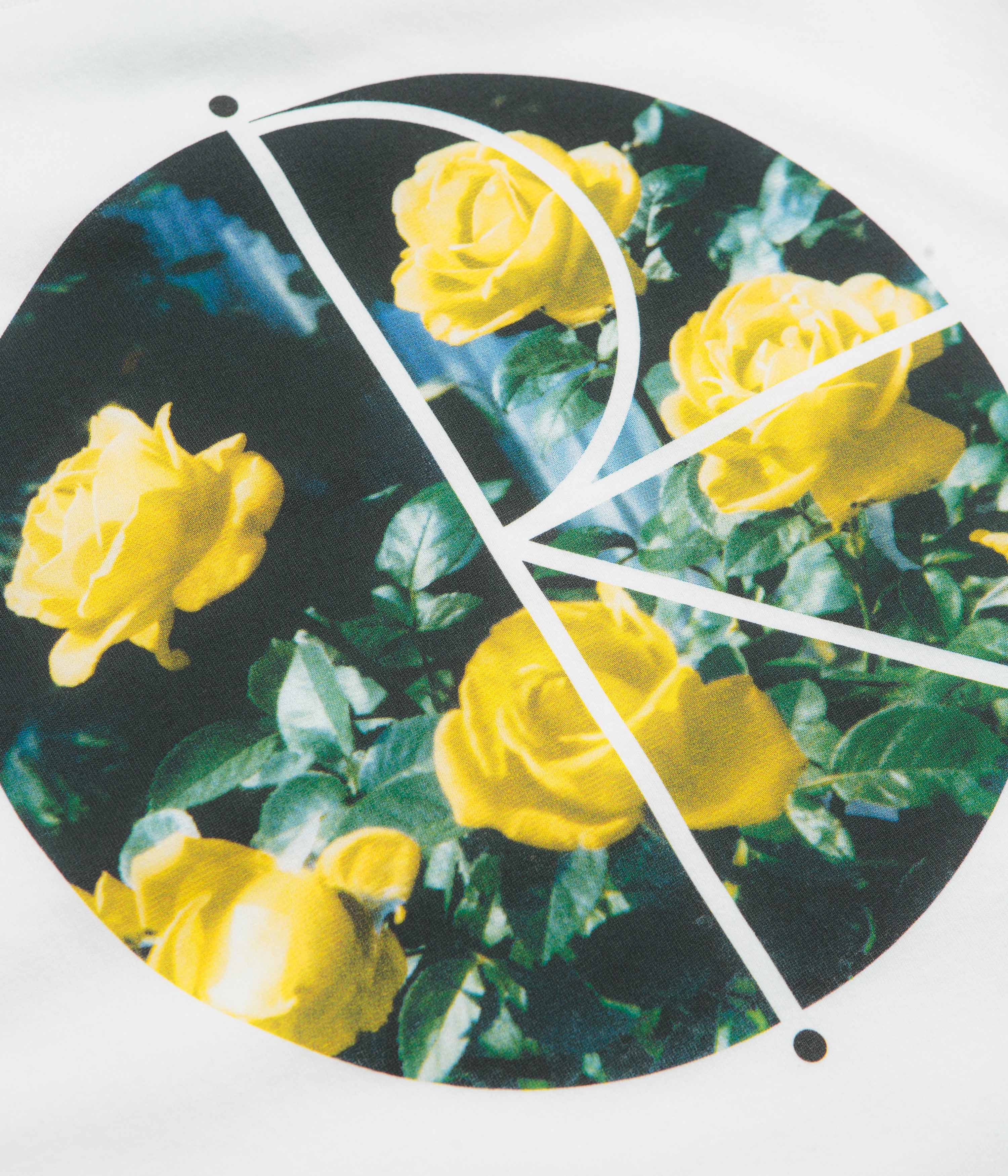 Polar Martas Roses Fill Logo T-Shirt - White - Image 4