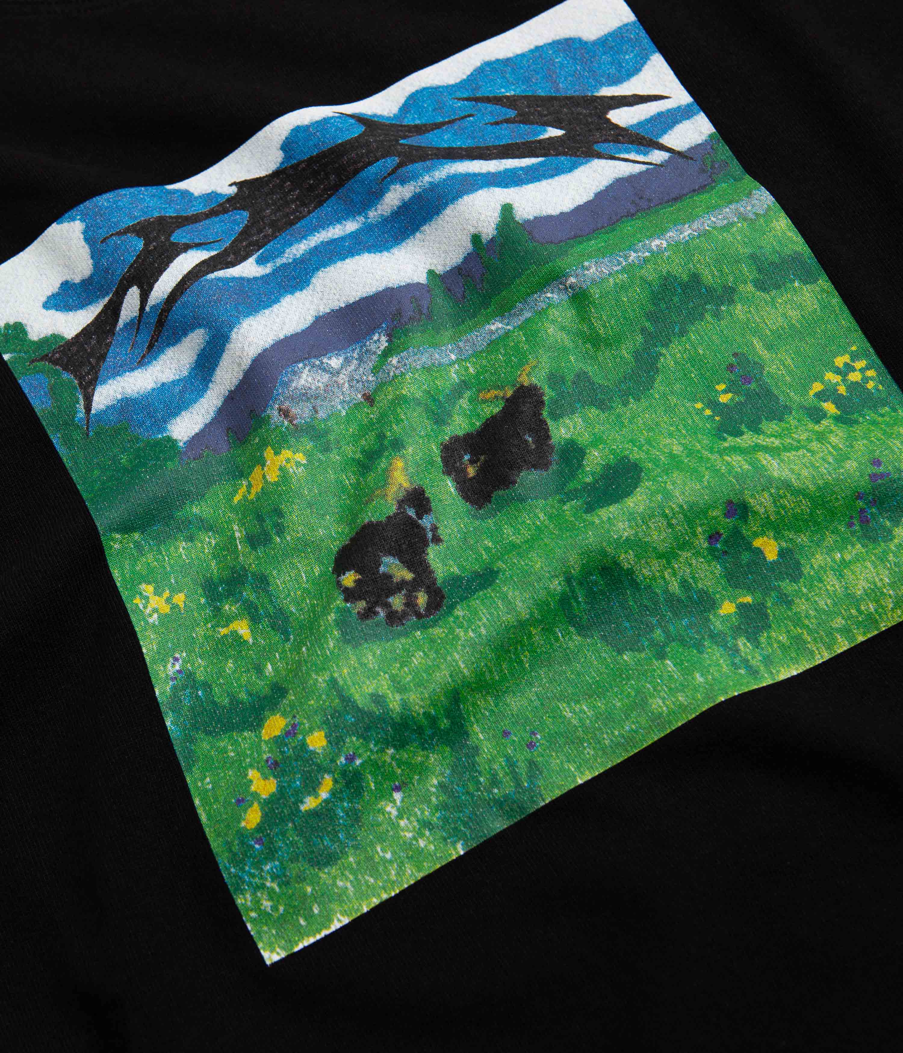 Polar Meeeh T-Shirt - Black - Image 2
