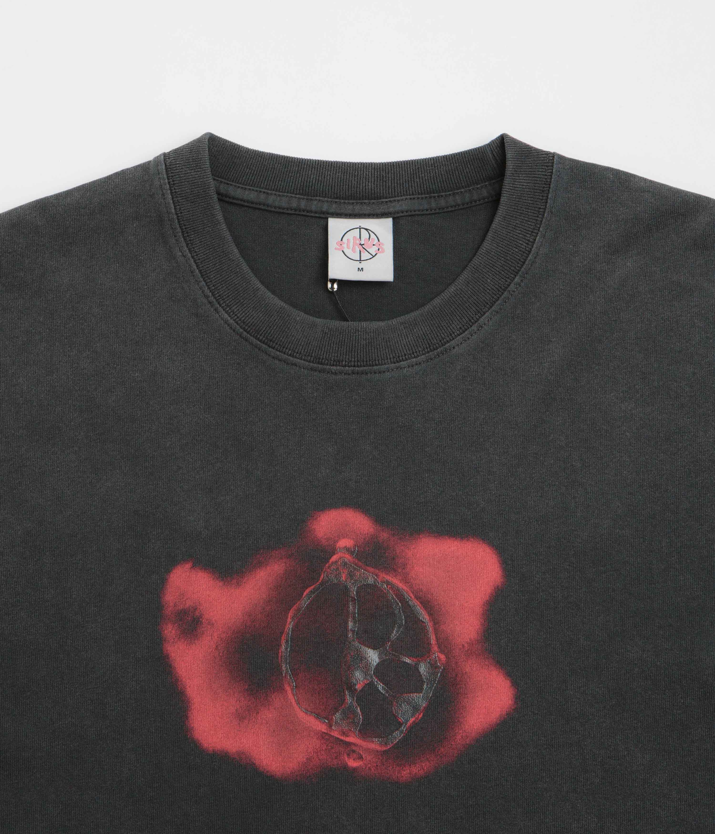 Polar Metal Logo T-Shirt - Silver Black / Red - Image 3