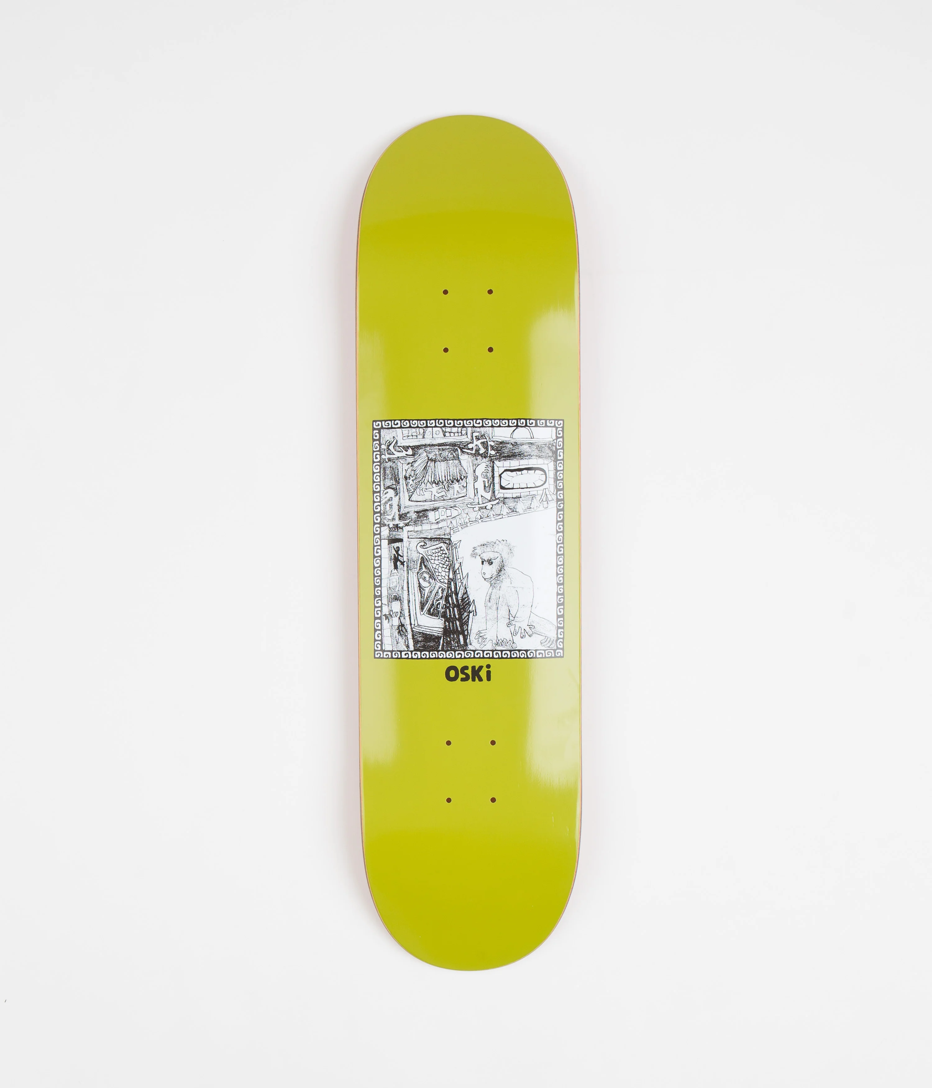 Polar Oskar Rosenberg Gorilla King Deck - Olive - 8.25"