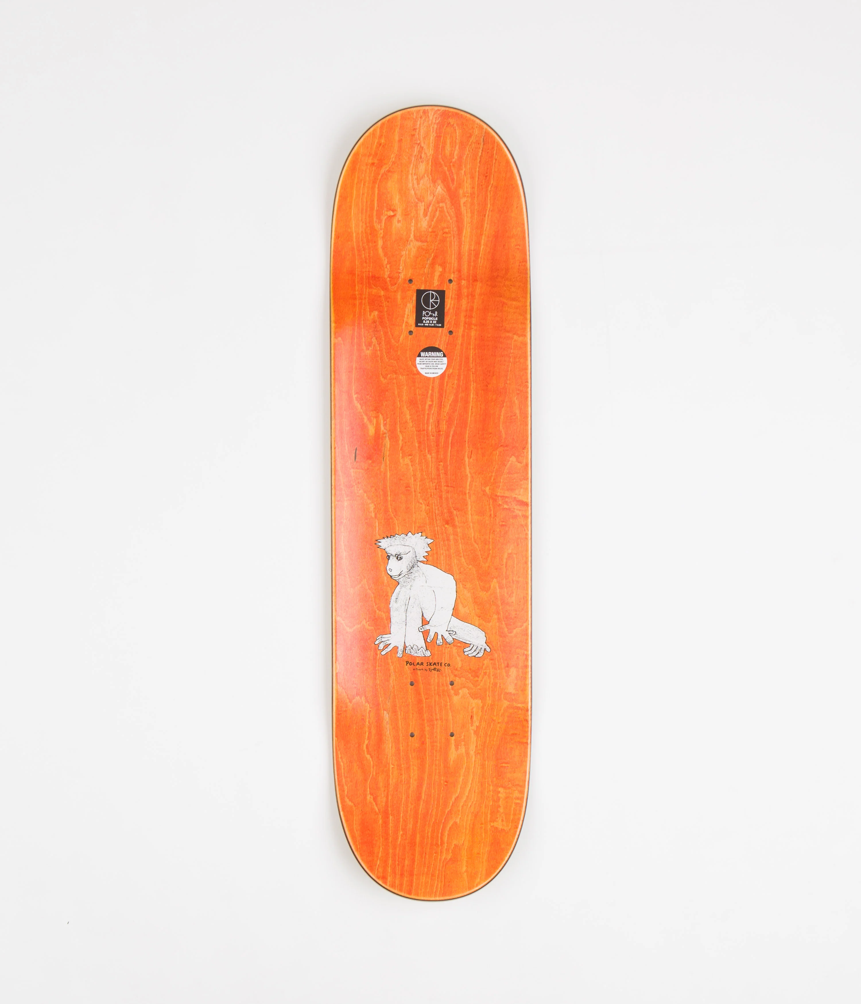 Polar Oskar Rosenberg Gorilla King Deck - Olive - 8.25" - Image 2