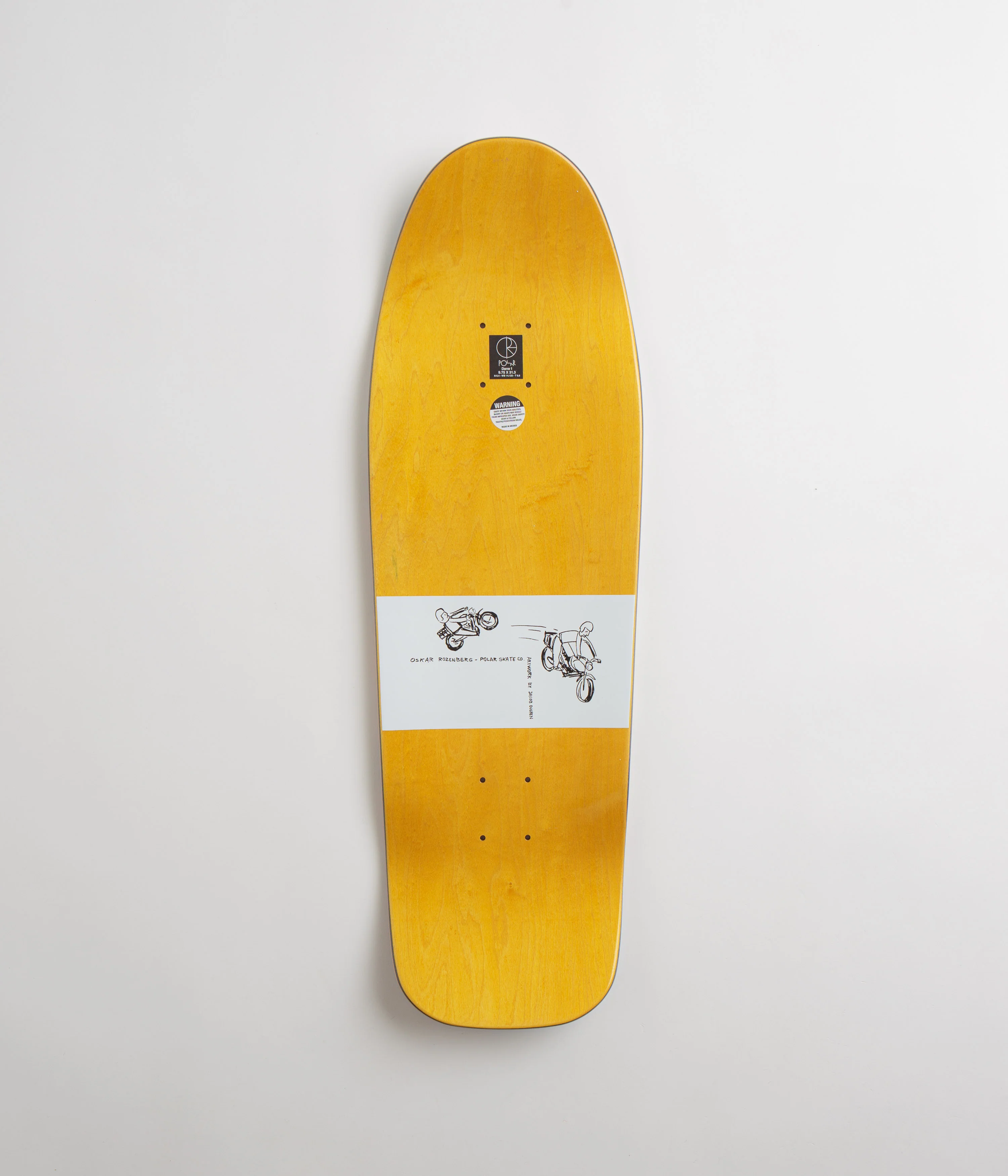 Polar Oskar Rozenberg West Harbour Dane 1 Shape Deck - 9.75" - Image 2