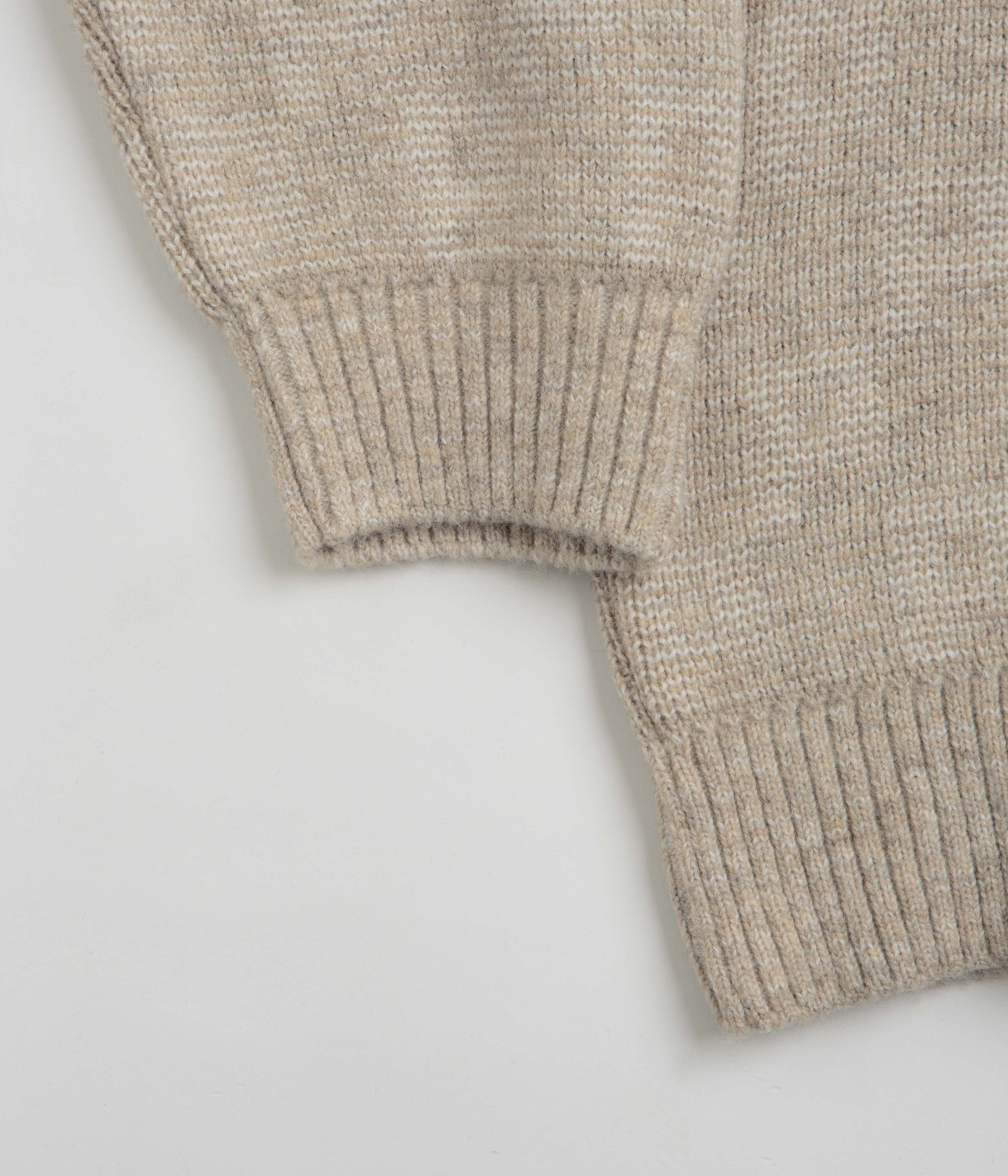 Polar P Pattern George Sweatshirt - Sand - Image 4