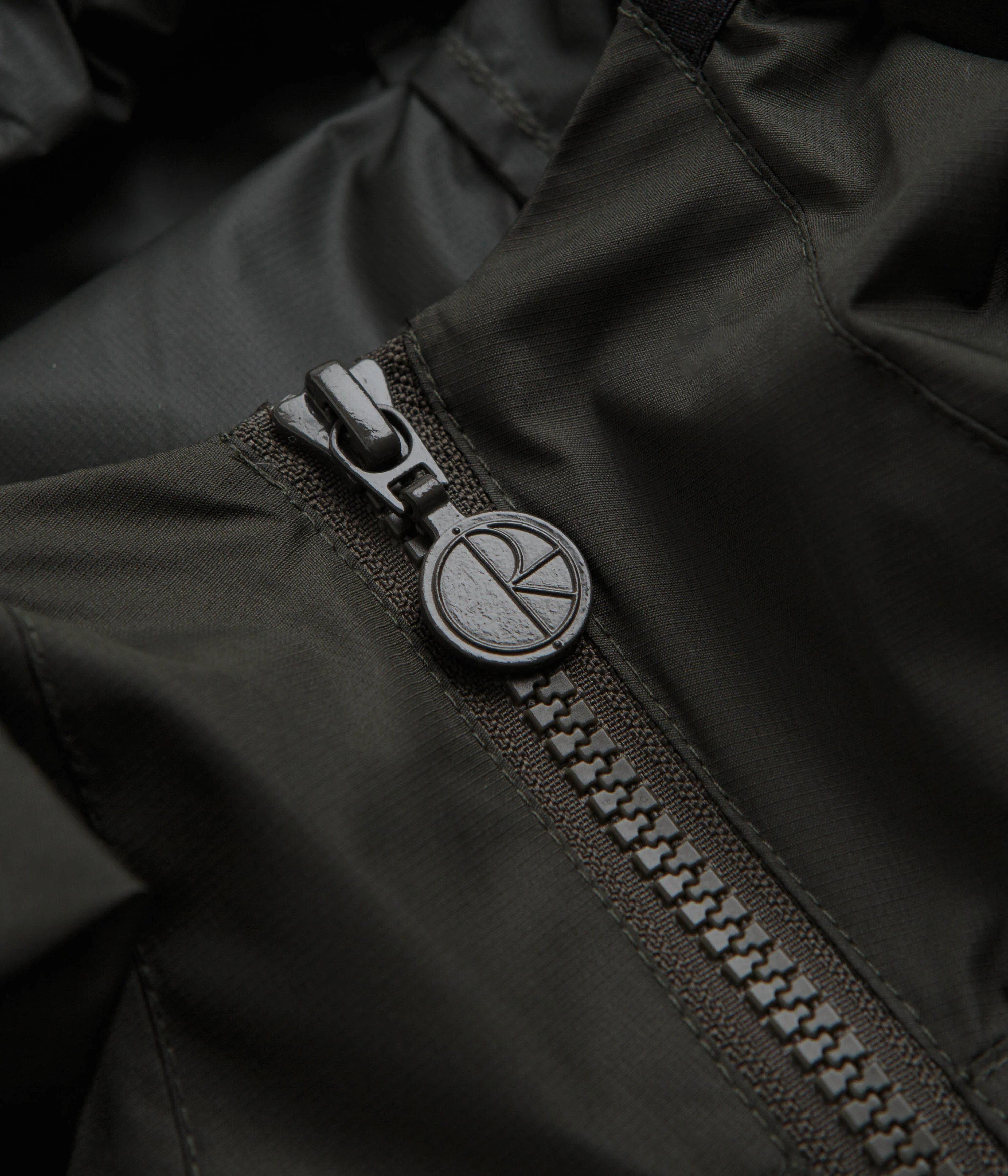 Polar Packable Anorak Jacket - Dirty Black - Image 4