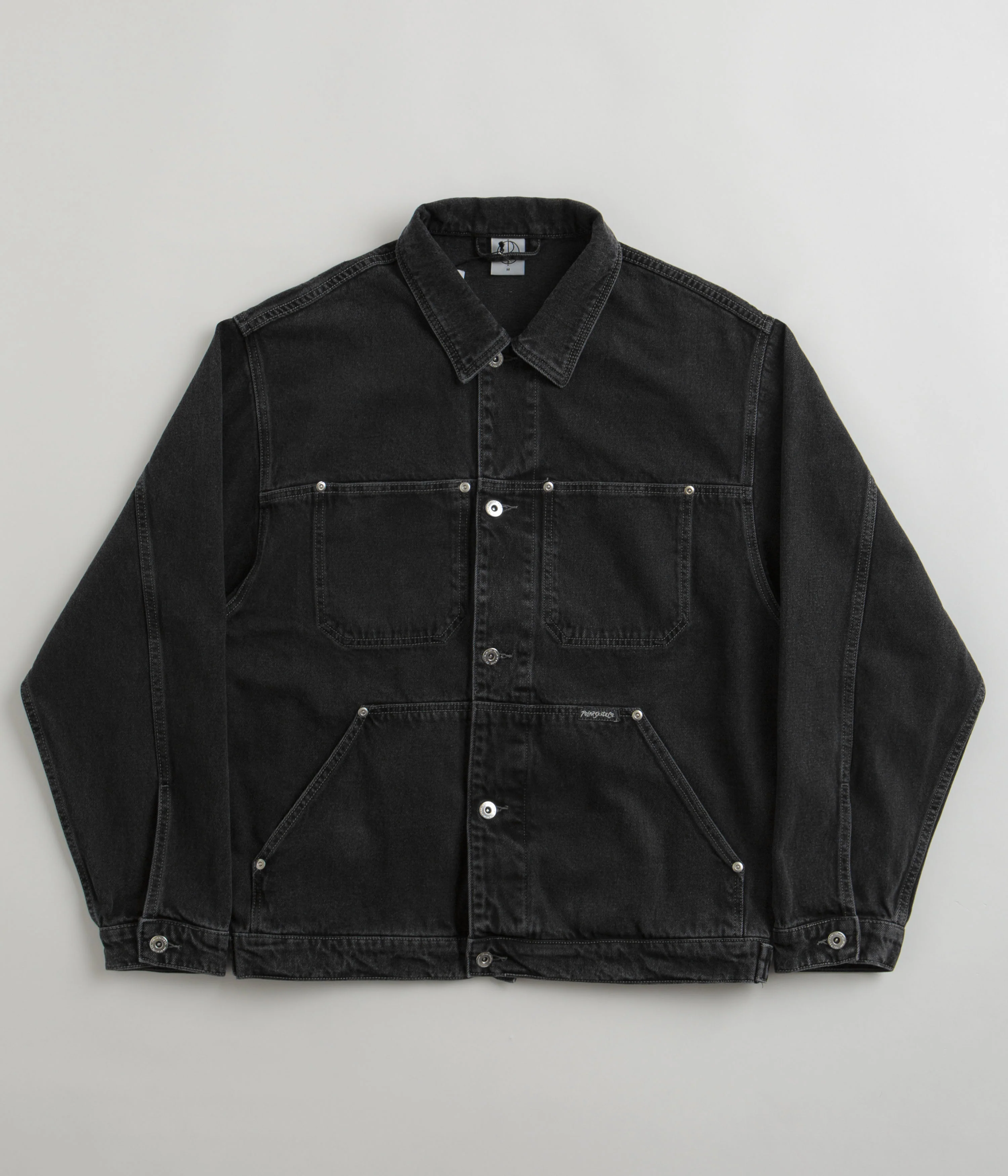 Polar Patrik Denim Jacket - Silver Black