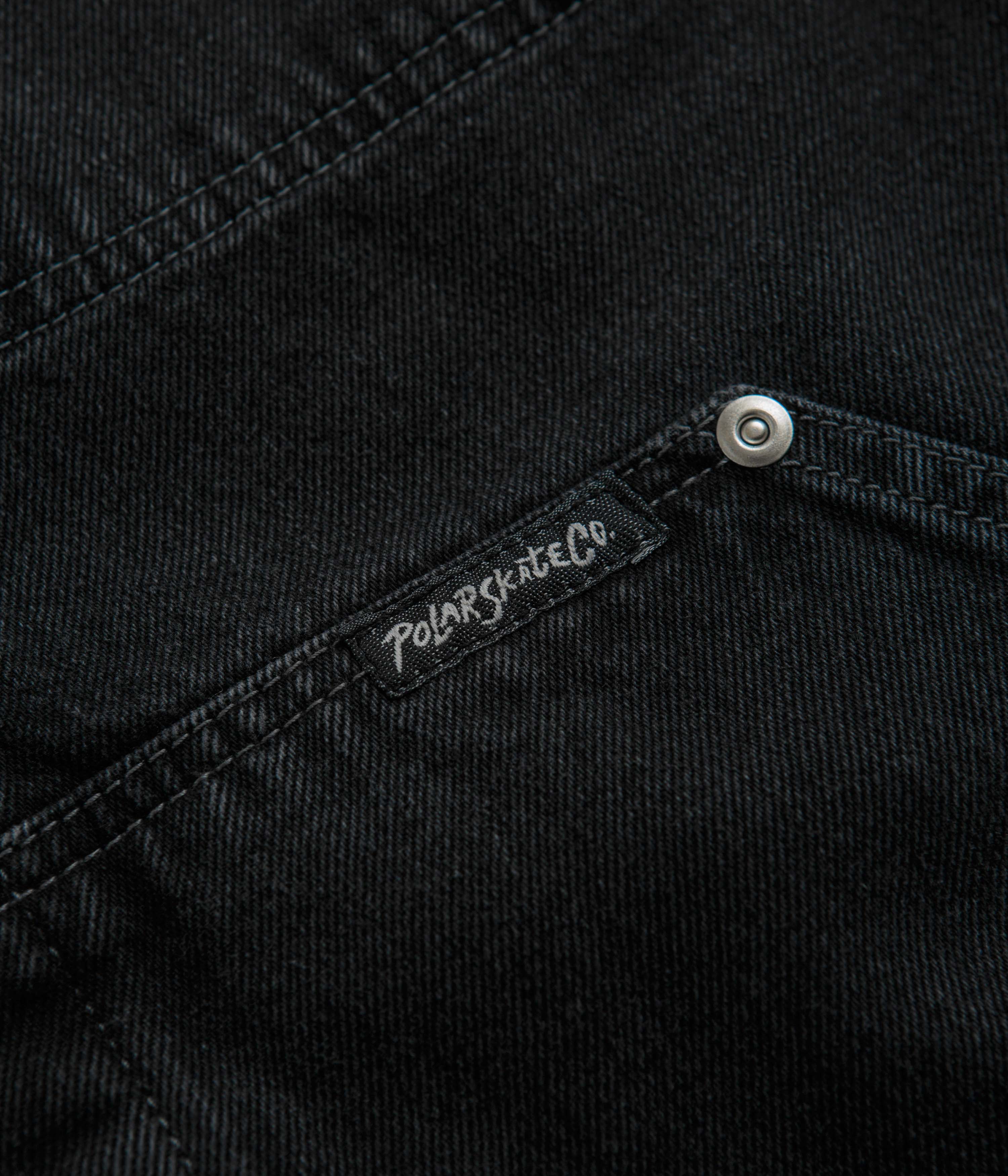Polar Patrik Denim Jacket - Silver Black - Image 4
