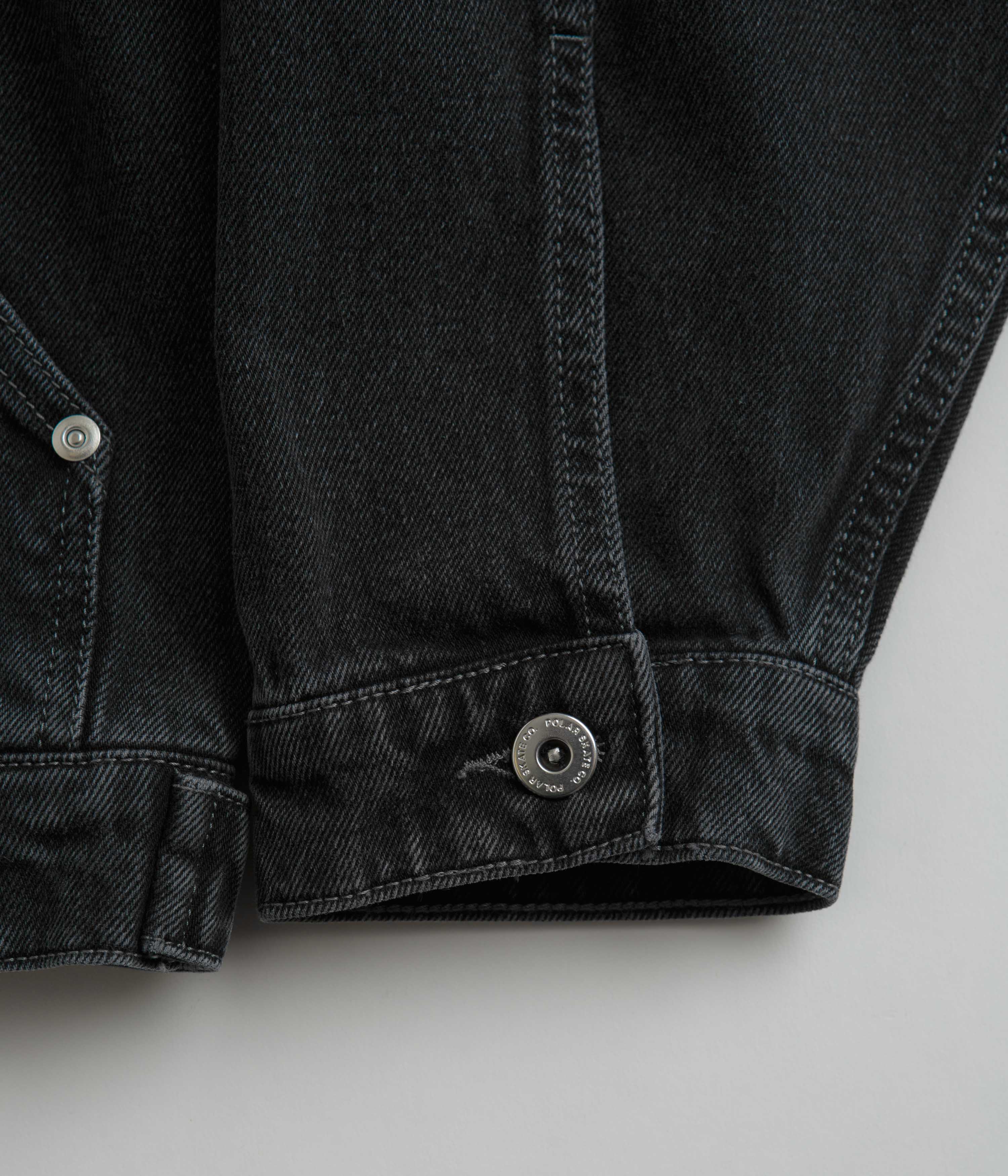Polar Patrik Denim Jacket - Silver Black - Image 7