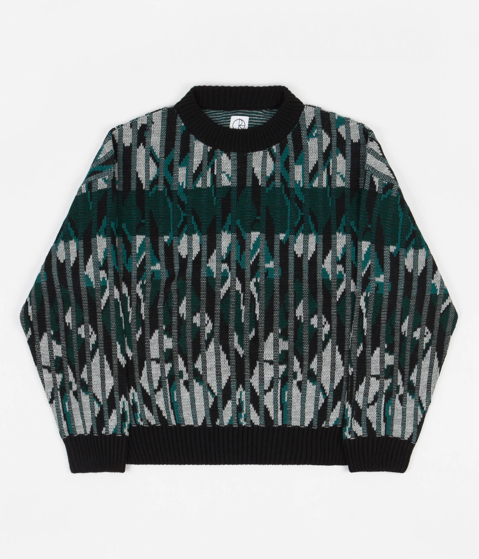 Polar Paul Knit Sweatshirt - Black - Image 2
