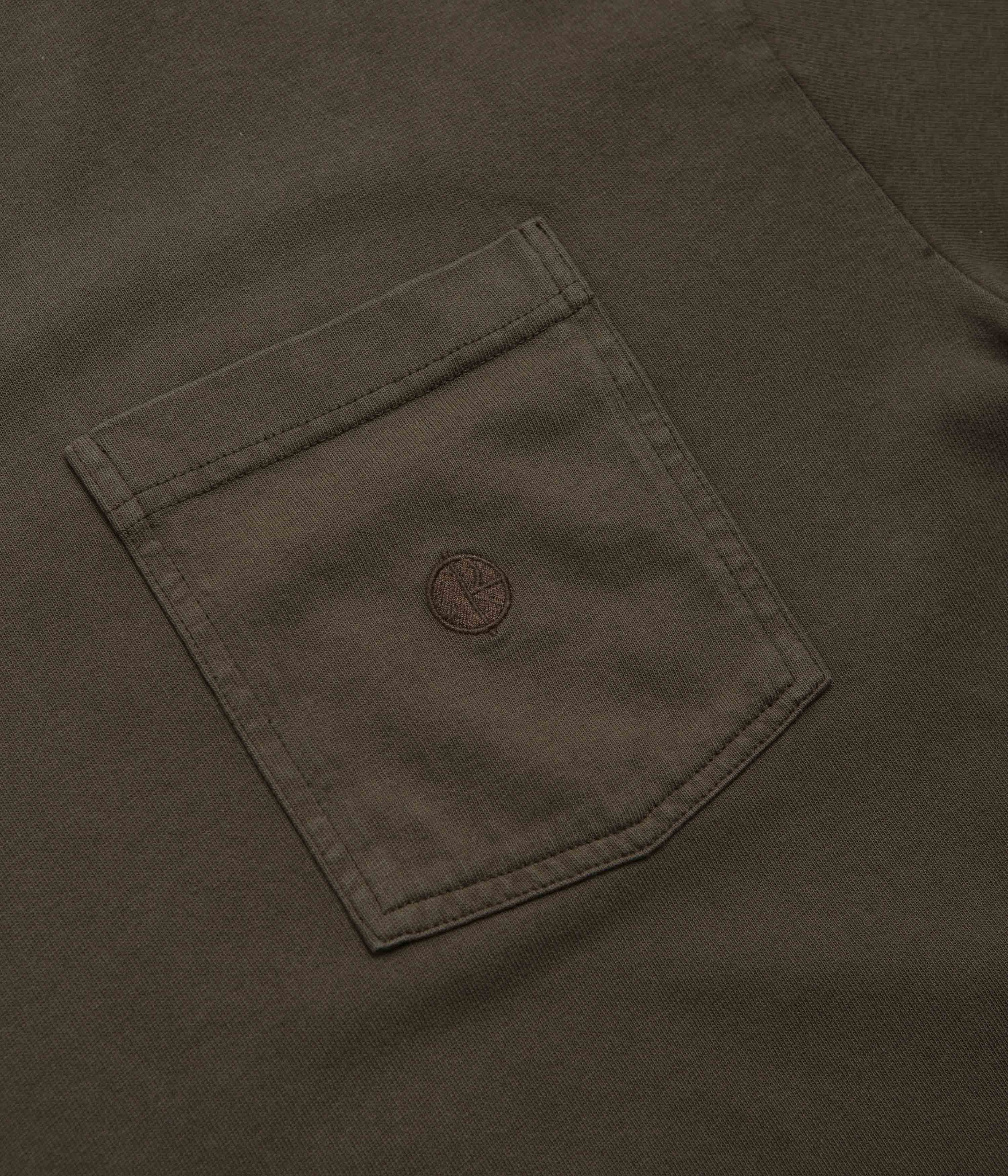Polar Pocket T-Shirt - Brown - Image 2