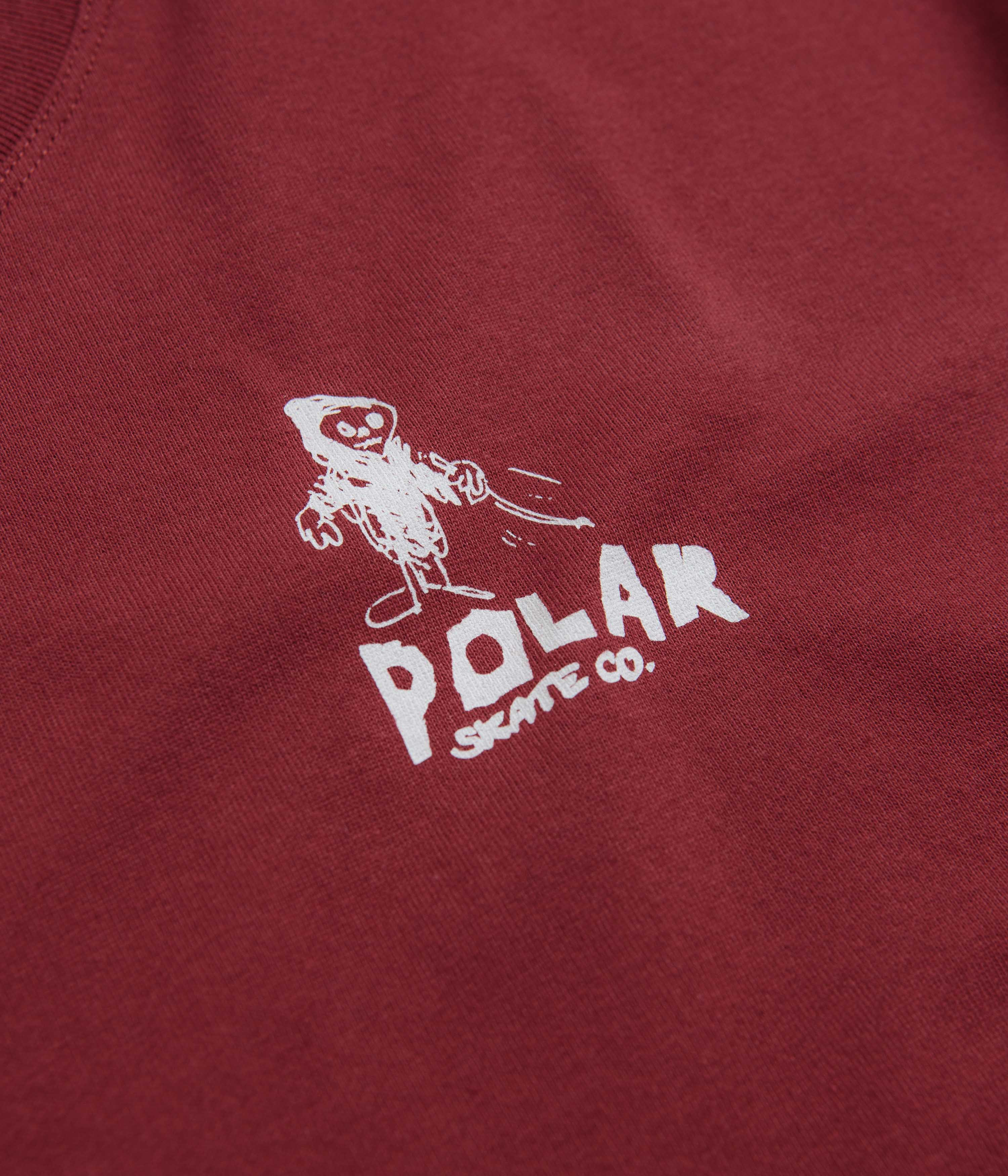 Polar Reaper T-Shirt - Wine - Image 2