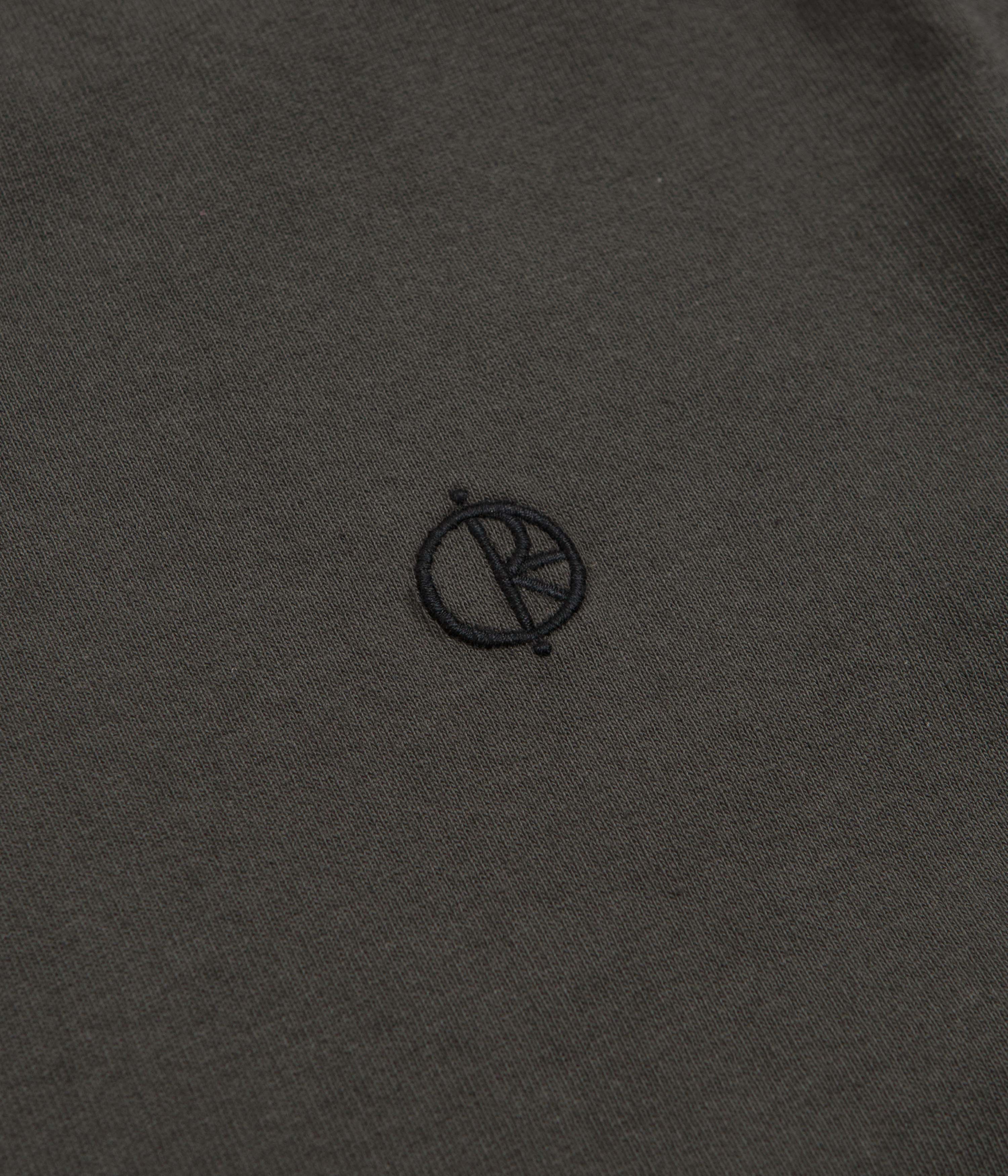 Polar Ringer T-Shirt - Dirty Black / Black - Image 3