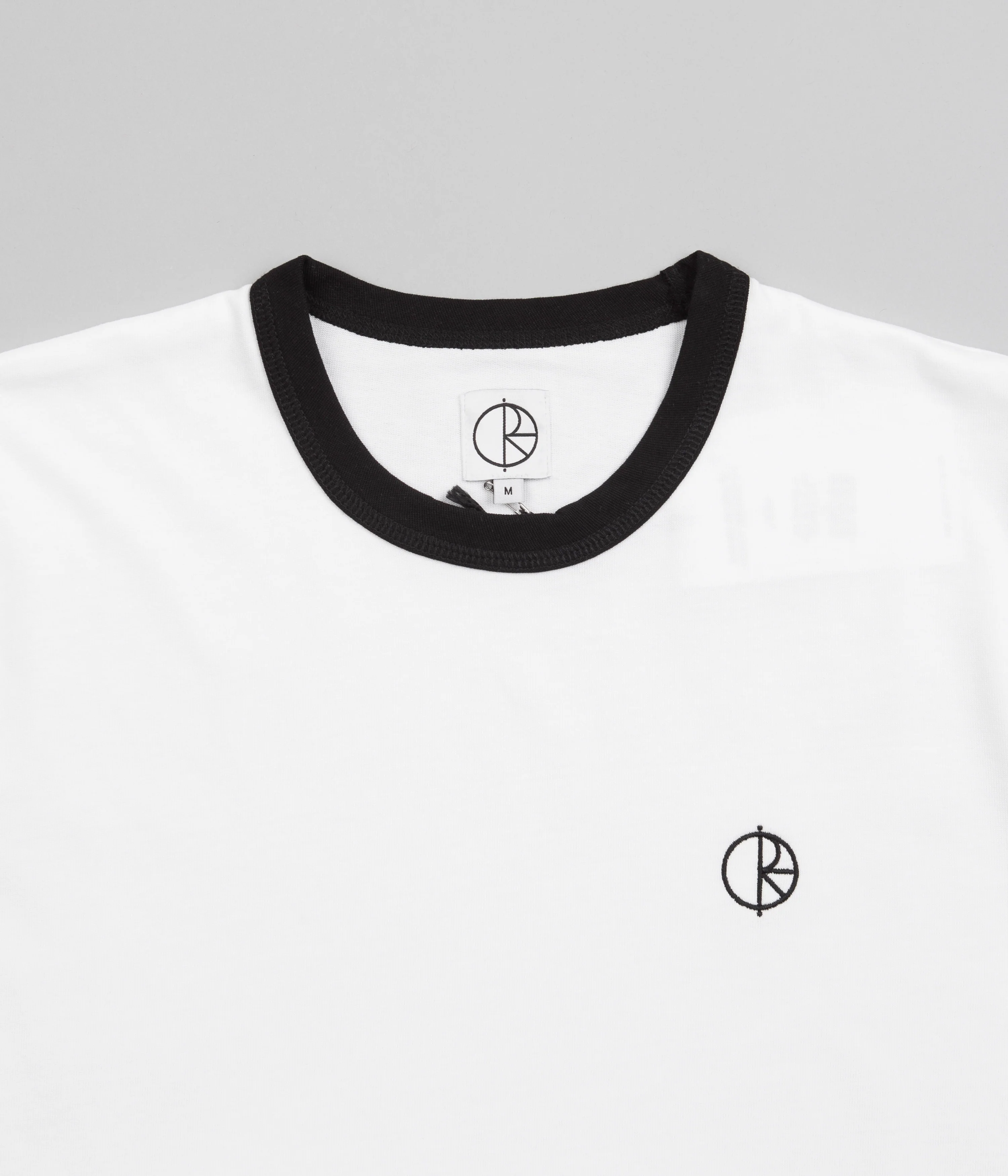 Polar Rios Ringer T-Shirt - White / Black - Image 3