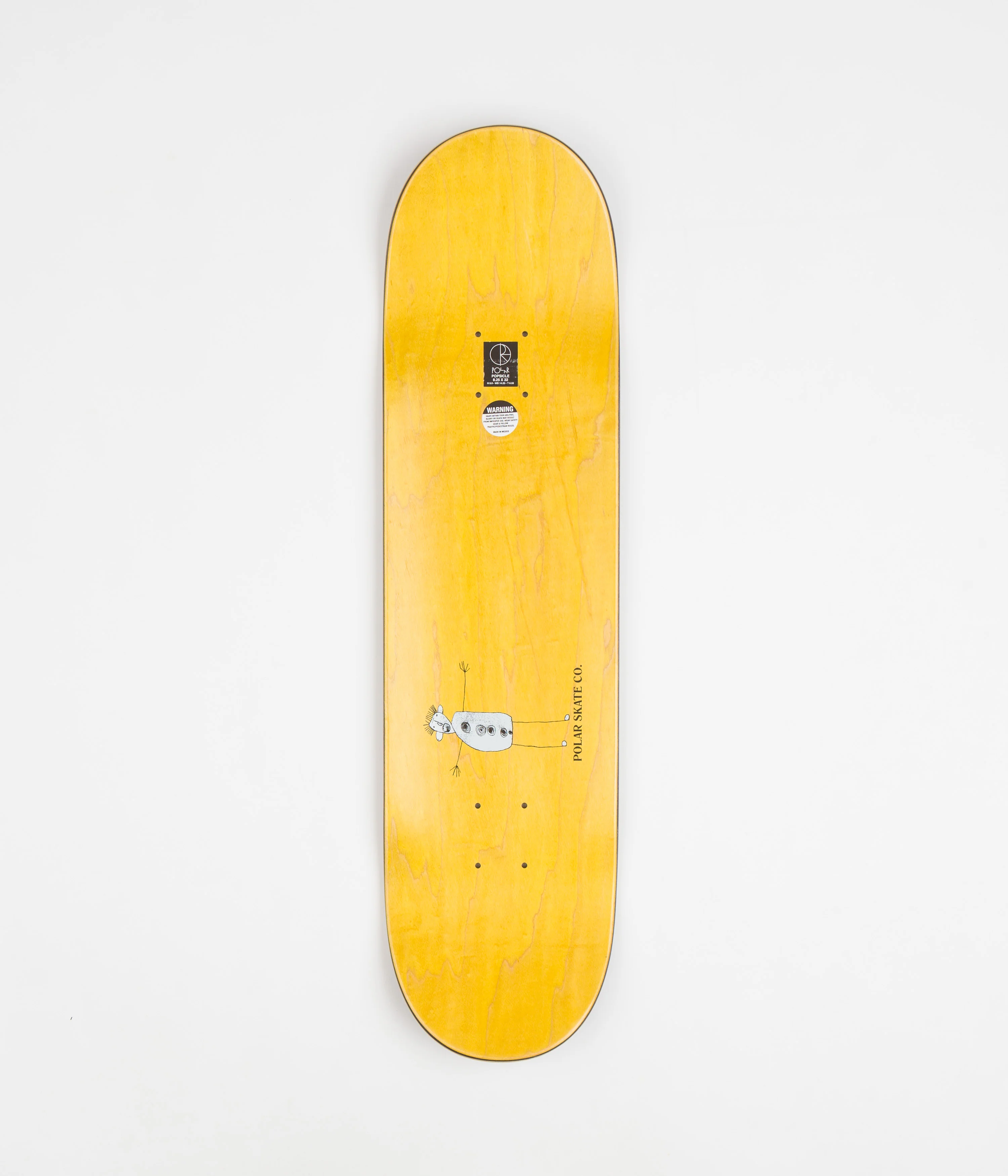 Polar Roman Gonzalez Bernard Deck - Black - 8.25" - Image 2