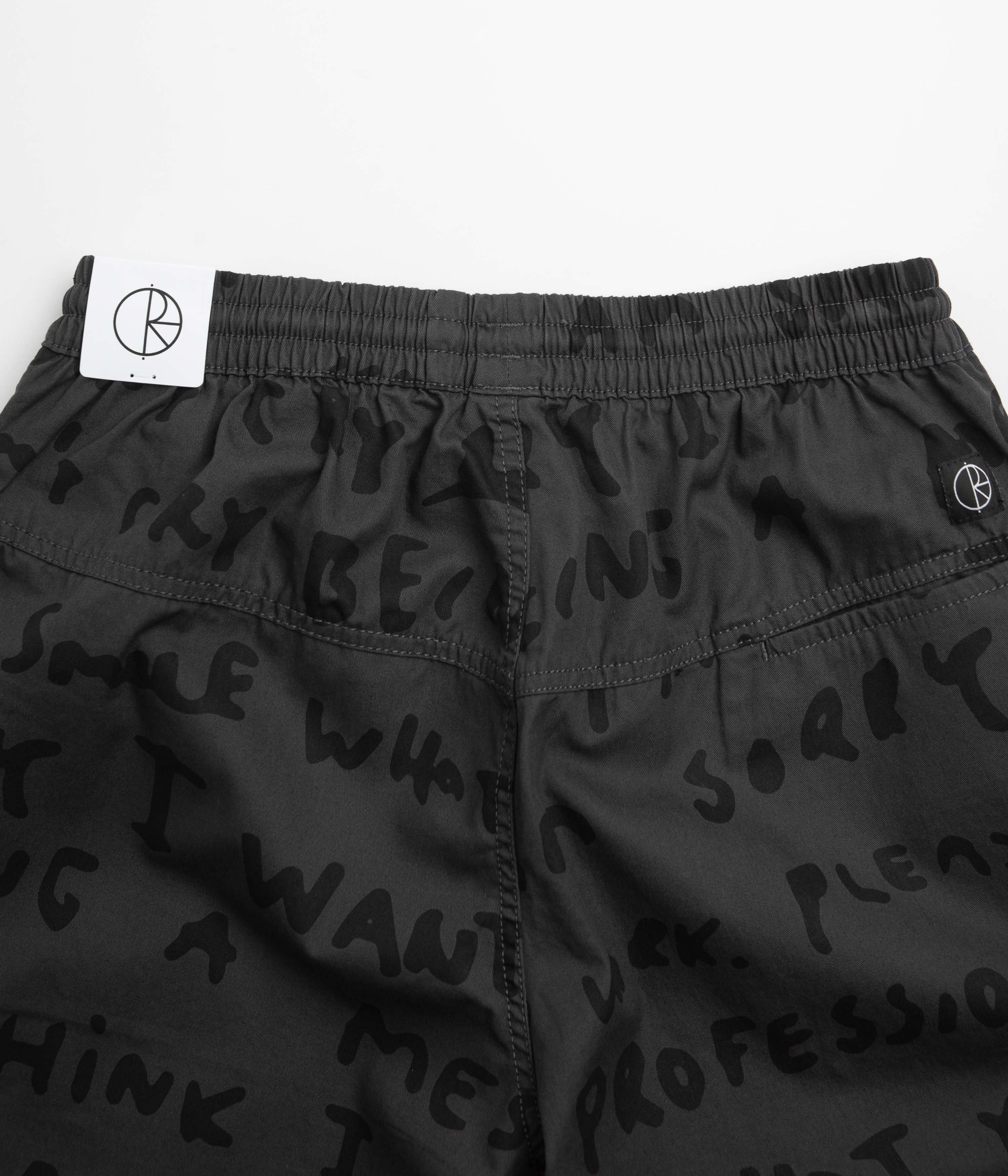 Polar Sad Notes Surf Pants - Graphite - Image 5