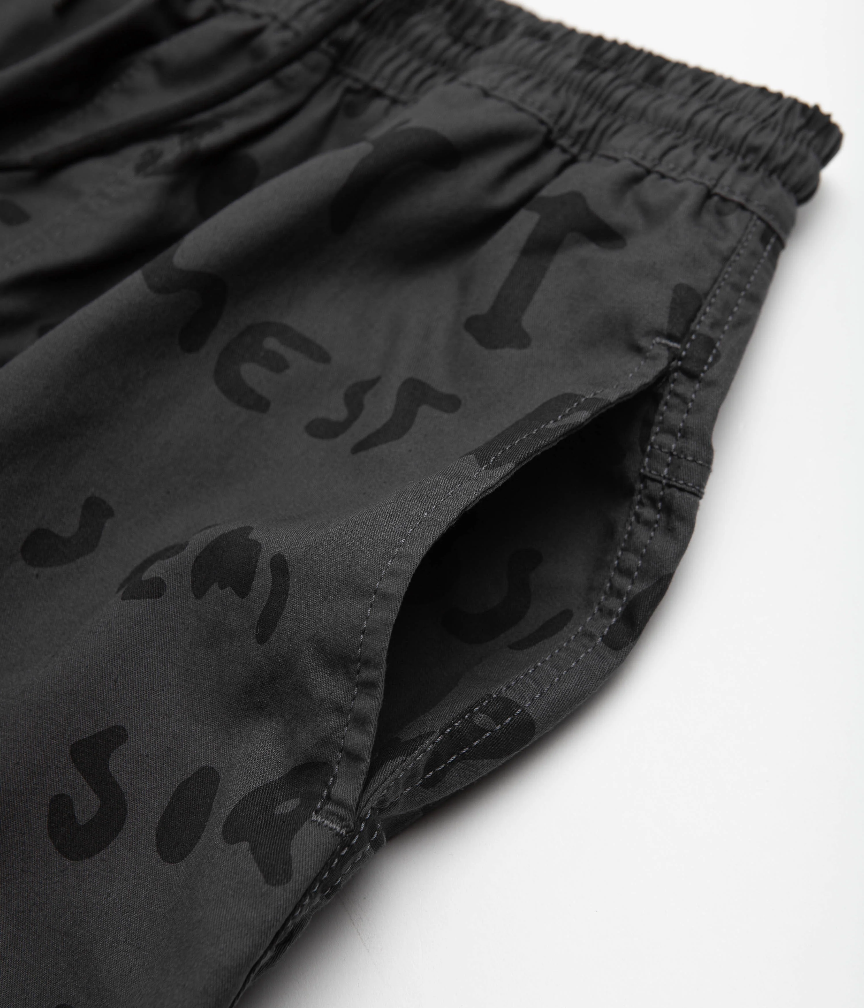 Polar Sad Notes Surf Pants - Graphite - Image 6
