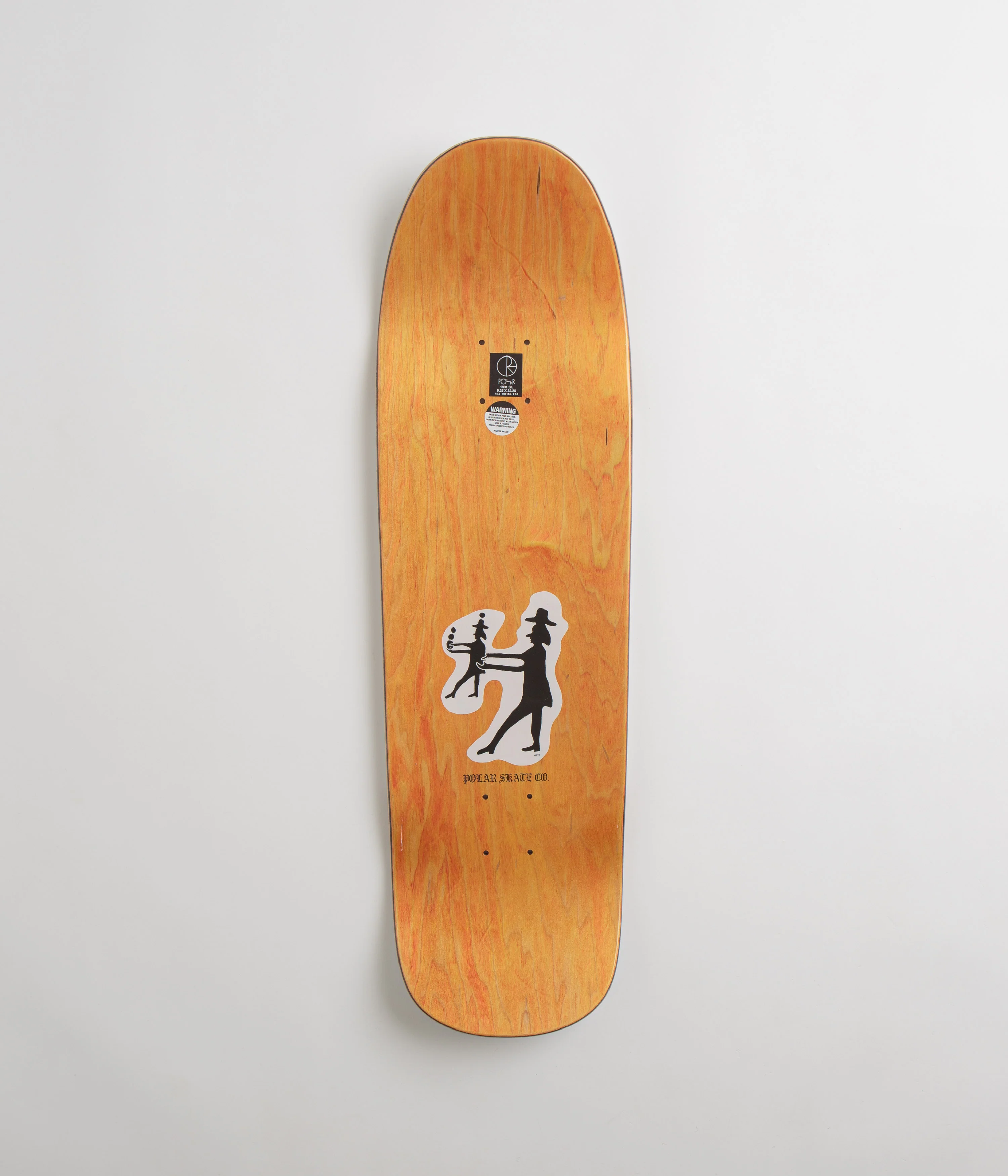 Polar Shin Sanbongi Contact Wheel Well 1991 Shape Deck - 9.25" - Image 2