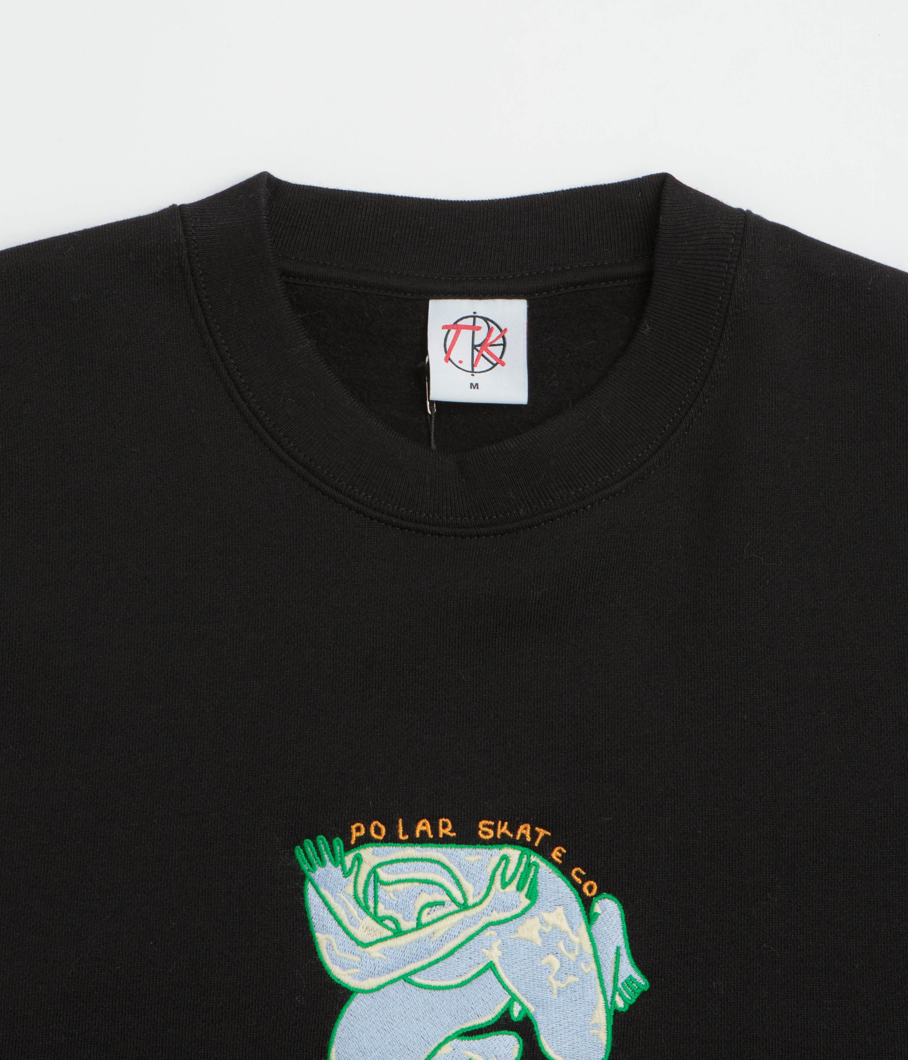 Polar Shy Bow Dave Crewneck Sweatshirt - Black - Image 2
