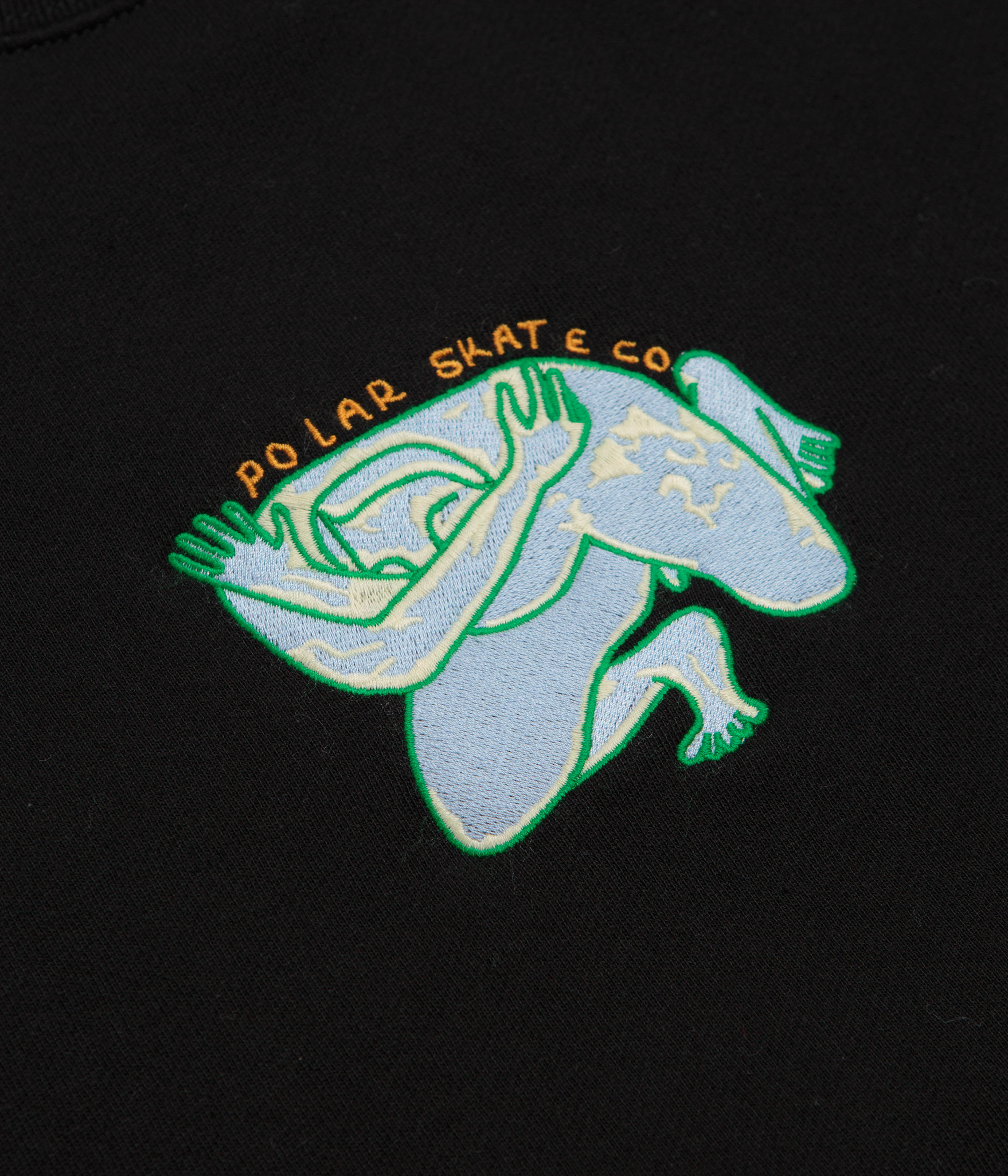 Polar Shy Bow Dave Crewneck Sweatshirt - Black - Image 3