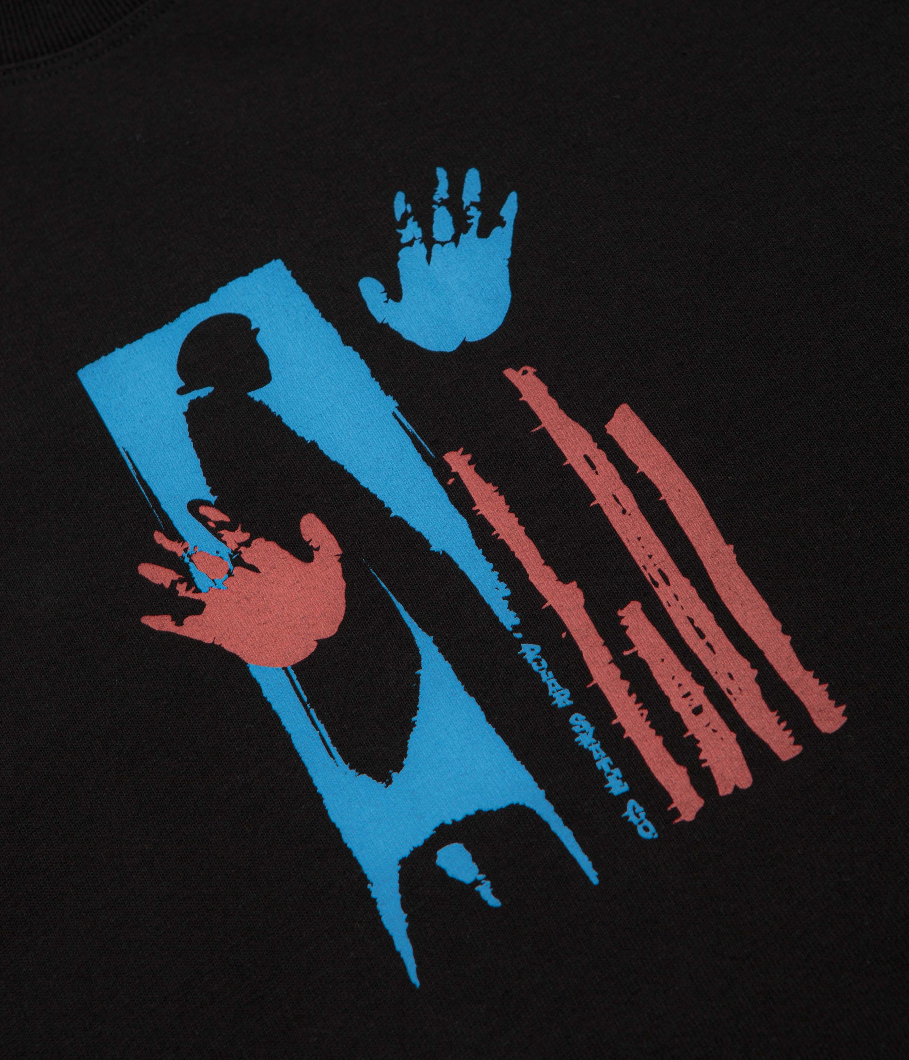 Polar Sitting Hands T-Shirt - Black - Image 3
